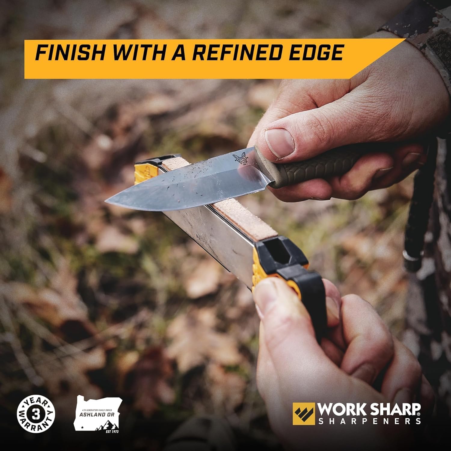 Thumbnail 6 de Work Sharp Guided Field Sharpener WSGFS221 – portable outdoor multi knife and tool sharpener