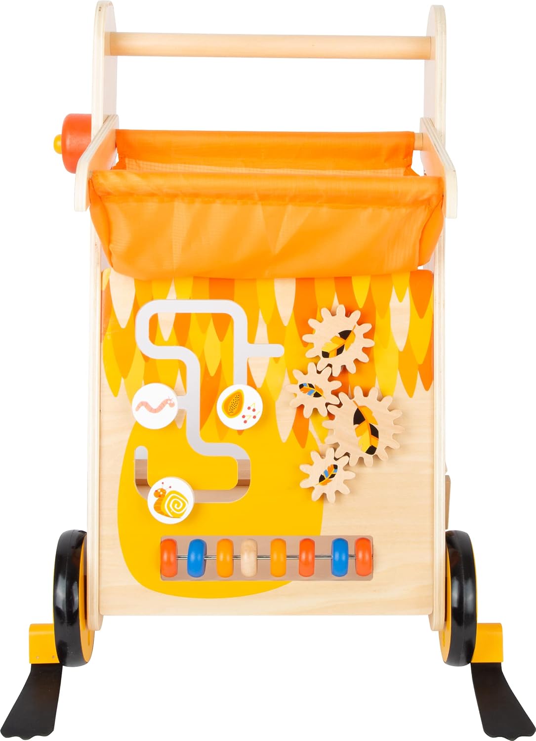 Thumbnail 3 de small foot Lauflernwagen Tukan aus Holz mit Bremssystem – stabil, vielseitig und fördert die Motorik ab 12 Monaten