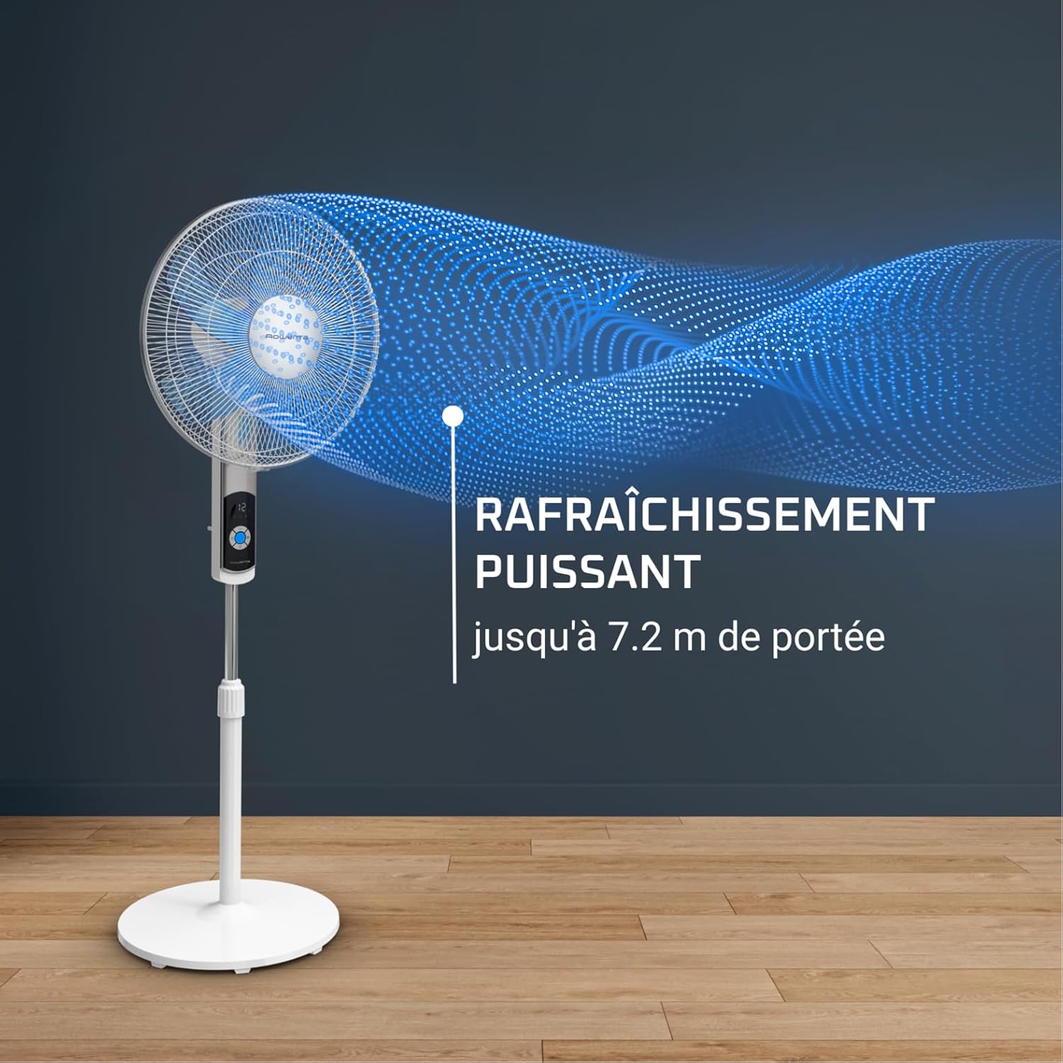 Thumbnail 5 de Rowenta Turbo Silence VU5650F0 – ventilateur sur pied silencieux avec minuteur 12 h et modes automatiques