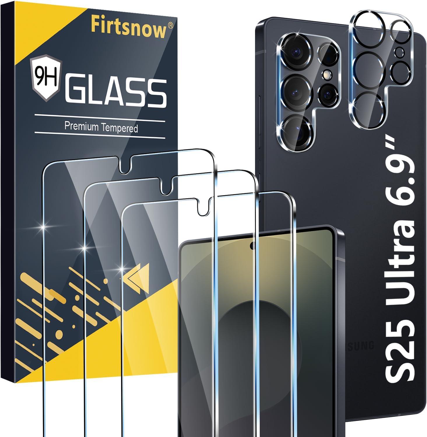 Detalle de firtstnow Screen Protector for Samsung Galaxy S25 Ultra 6.9"
