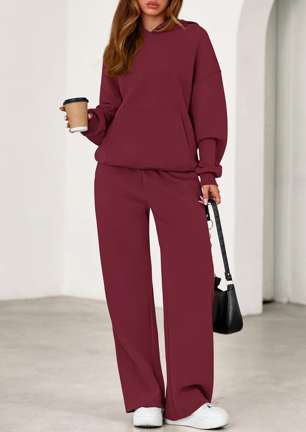 Detalle de PRETTYGARDEN Women's Sweatsuit Set, Cotton Blend