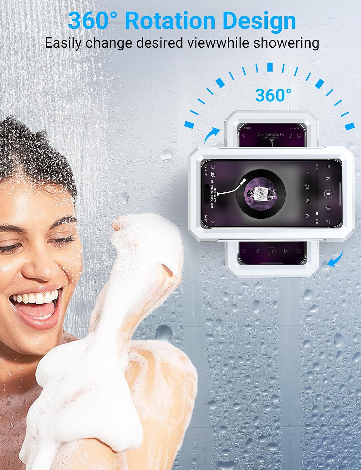 Detalle de Coolpow Shower Phone Holder