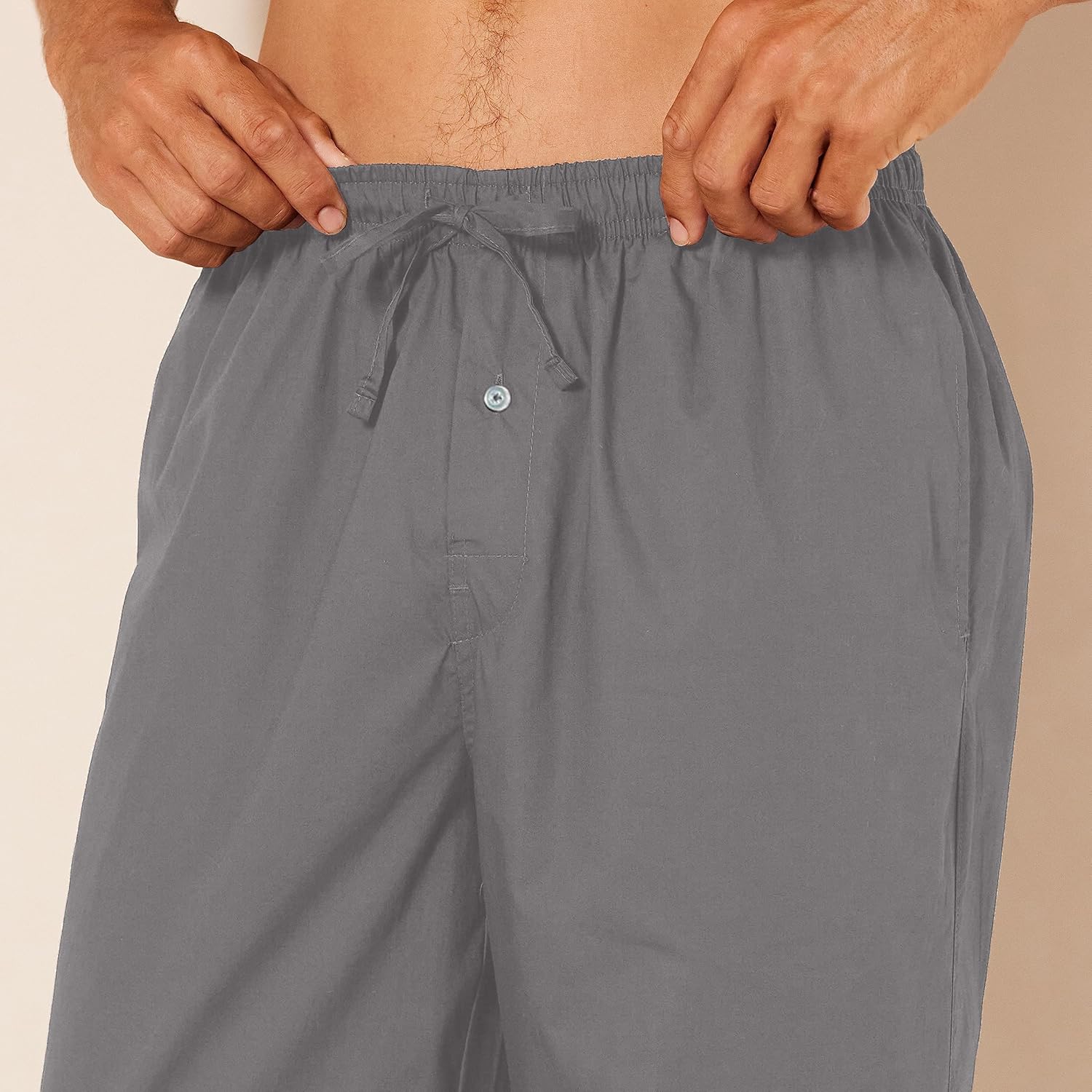 Thumbnail 2 de Amazon Essentials Herren gewebte Straight-Fit Pyjamahose mit Taschen – Baumwoll-Popeline