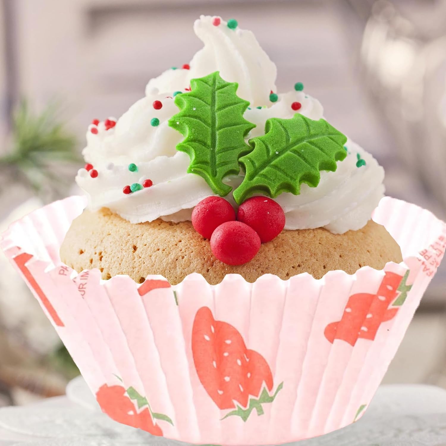 Thumbnail 5 de LIVELYPET Cupcake Liners (100er-Pack) aus lebensmittelechtem Papier, Standard-7-cm-Formen bis 230 °C