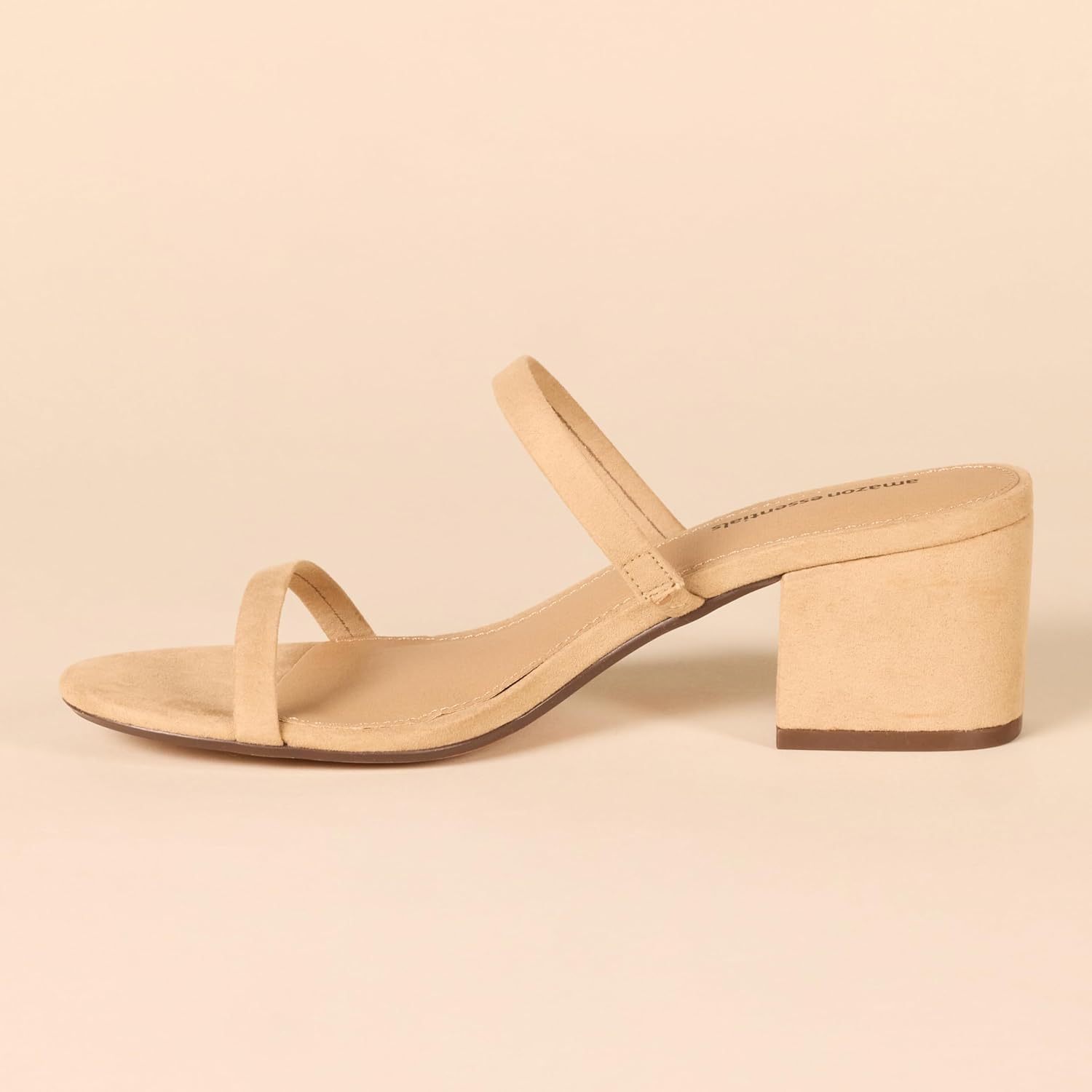 Thumbnail 2 de Amazon Essentials Damen Pantolette mit zwei Riemen und Absatz (Block Heel, ca. 5,4 cm)