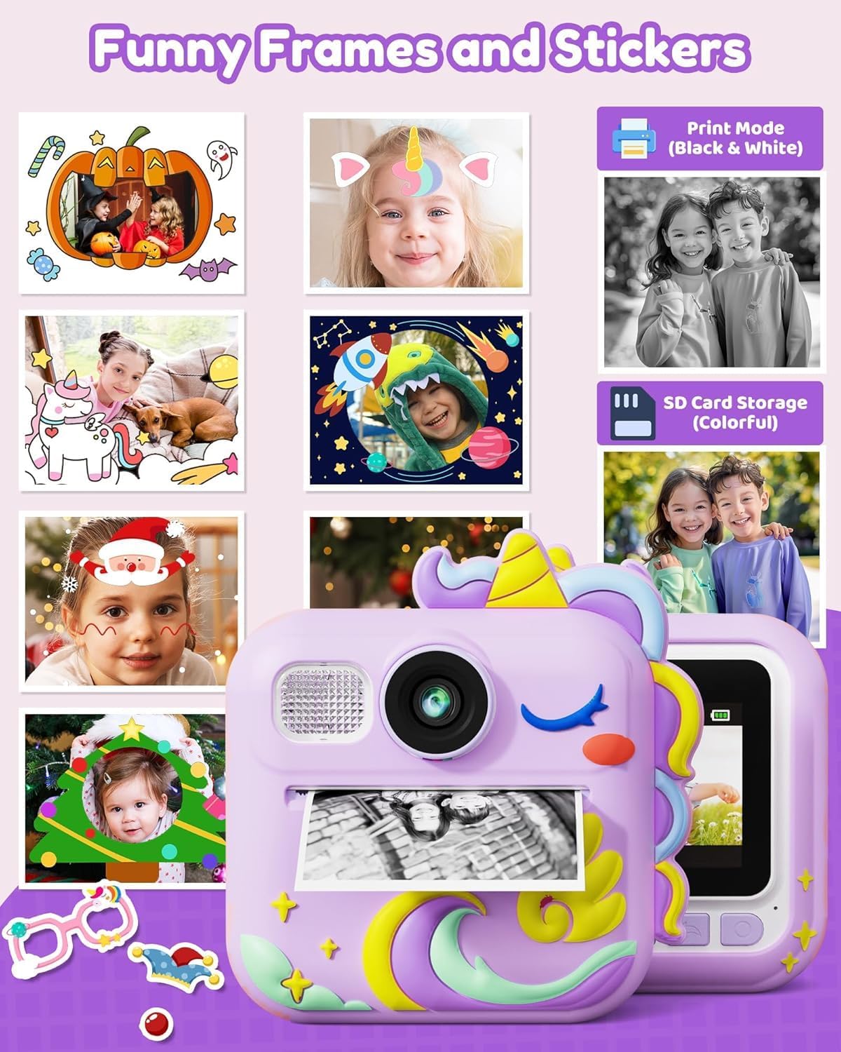 Thumbnail 5 de KOKODI Kids Camera Instant Print 1080P