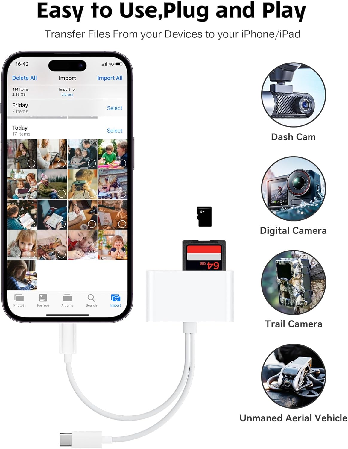 Thumbnail 2 de SD Card Reader 2TB