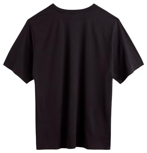 Detalle de Levi's Big & Tall Original Housemark Tee, Uomo, Mineral Black, 1XL