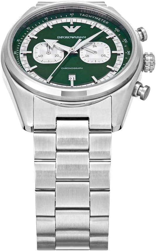 Thumbnail 3 de Emporio Armani Herrenuhr Quarz-Chronograph 42 mm Edelstahlgehäuse