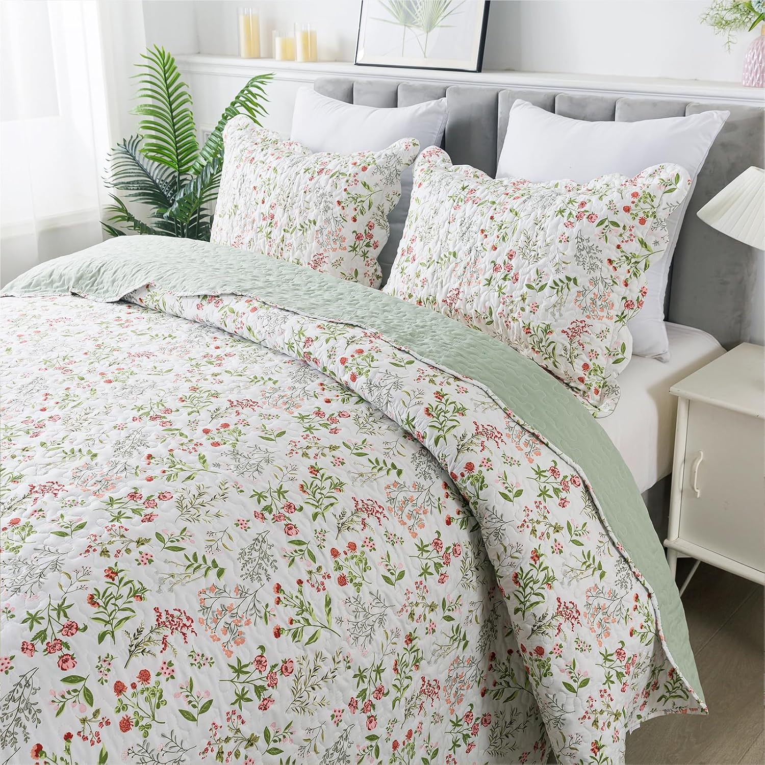 Travan 3-Piece Quilt Set Queen 90x98