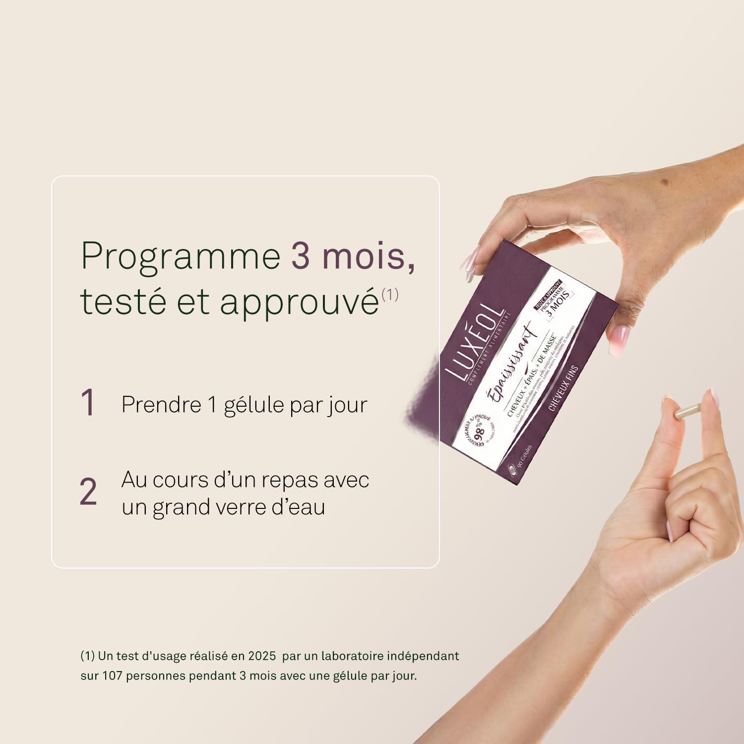 Detalle 2 de LUXEOL Complément alimentaire 90 gélules 💊