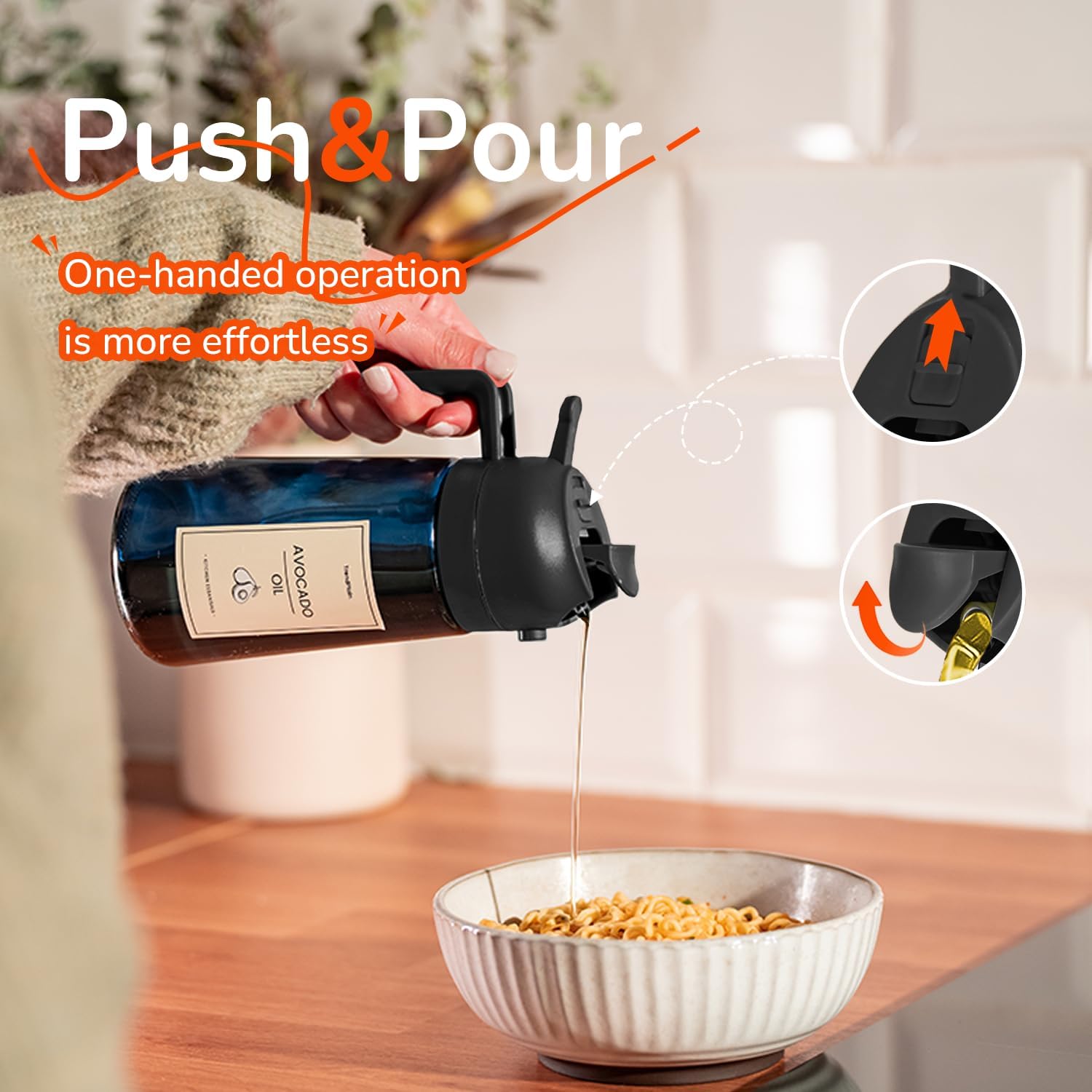Thumbnail 4 de TrendPlain 16oz Olive Oil Sprayer for Cooking