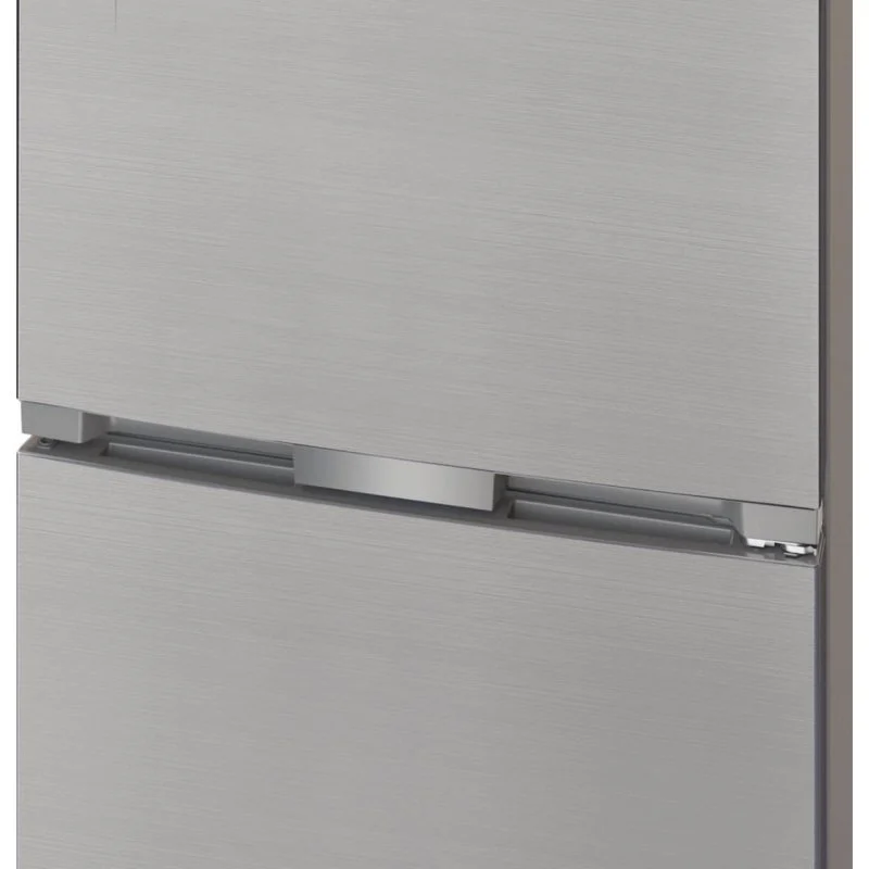Detalle de Frigorífico Whirlpool Combi 192 cm 490 L Inox No Frost | Puerta reversible y Display LED