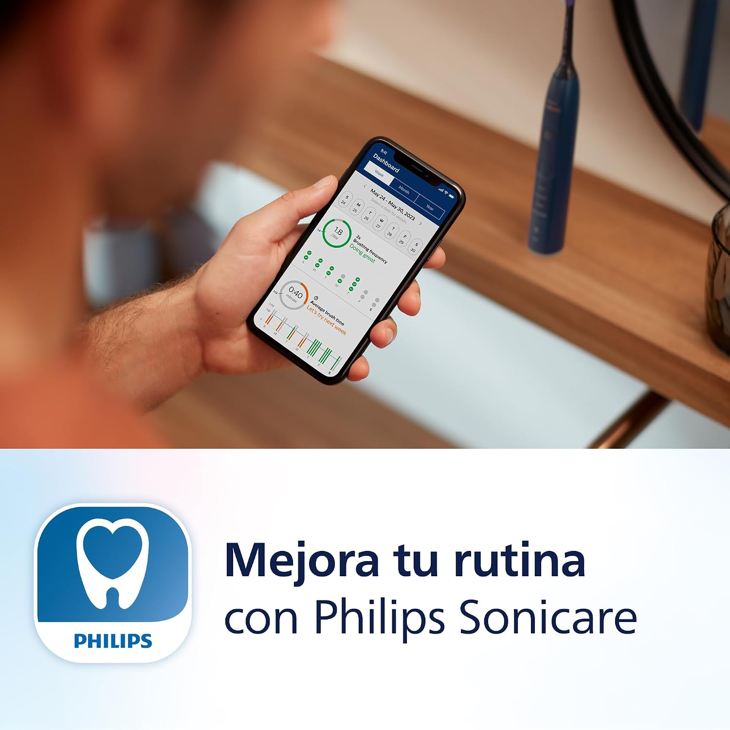 Thumbnail 5 de Philips Sonicare 7100: Cepillo eléctrico con 4 modos 🦷