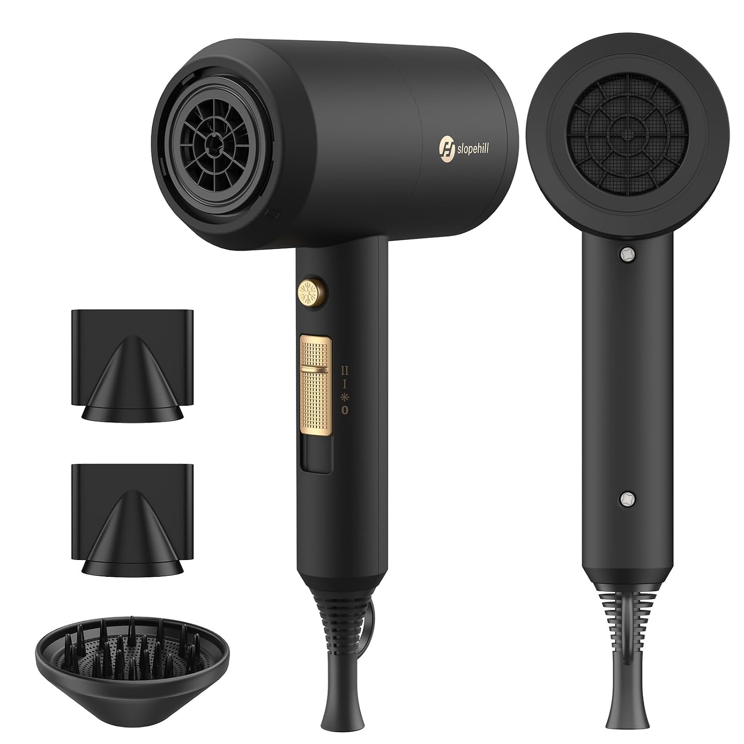 Detalle de Slopehill Professional Ionic Hair Dryer 1800W ๐โ