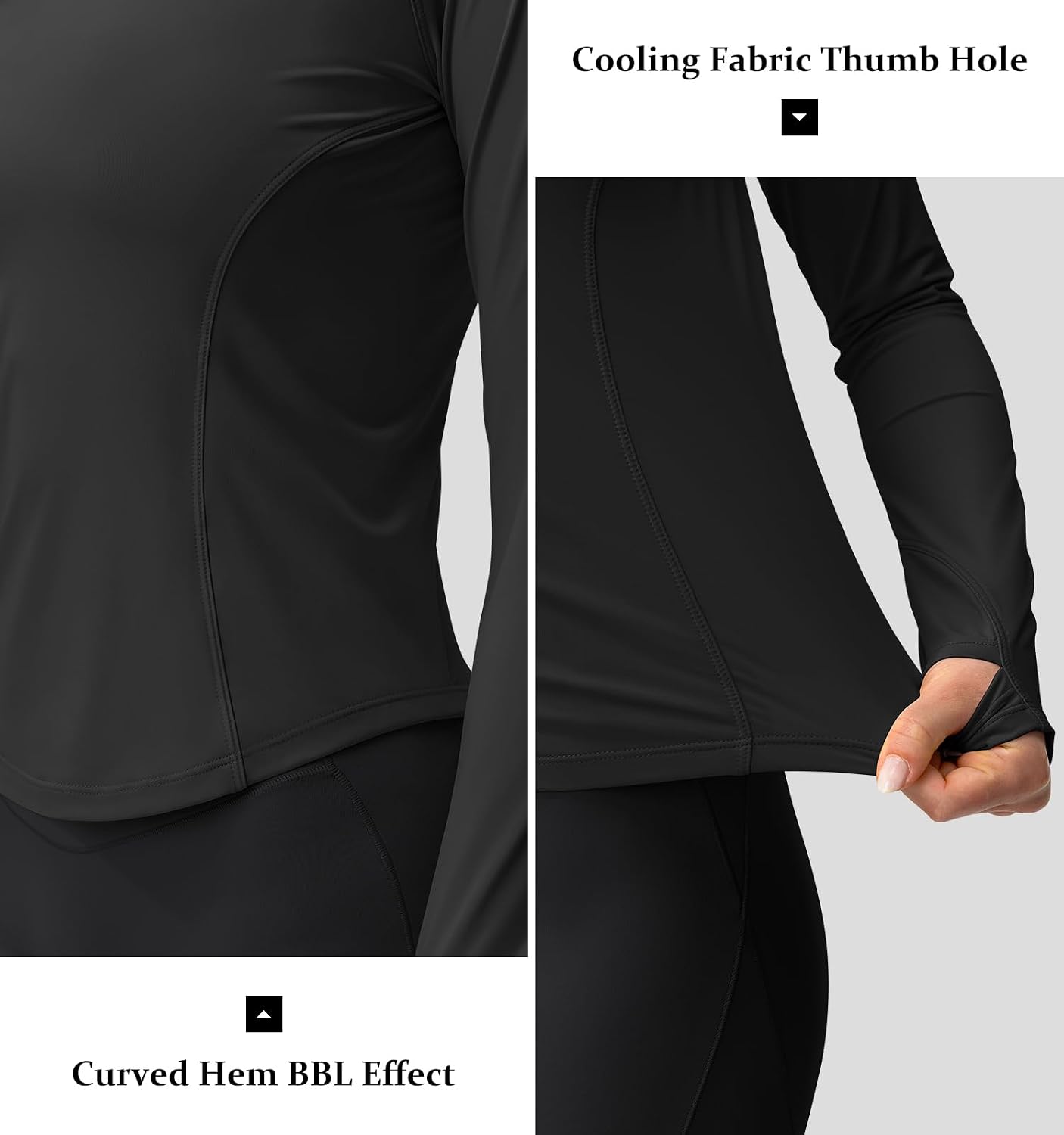 Detalle de GYM RAINBOW Women's Sun Shirt UPF 50+