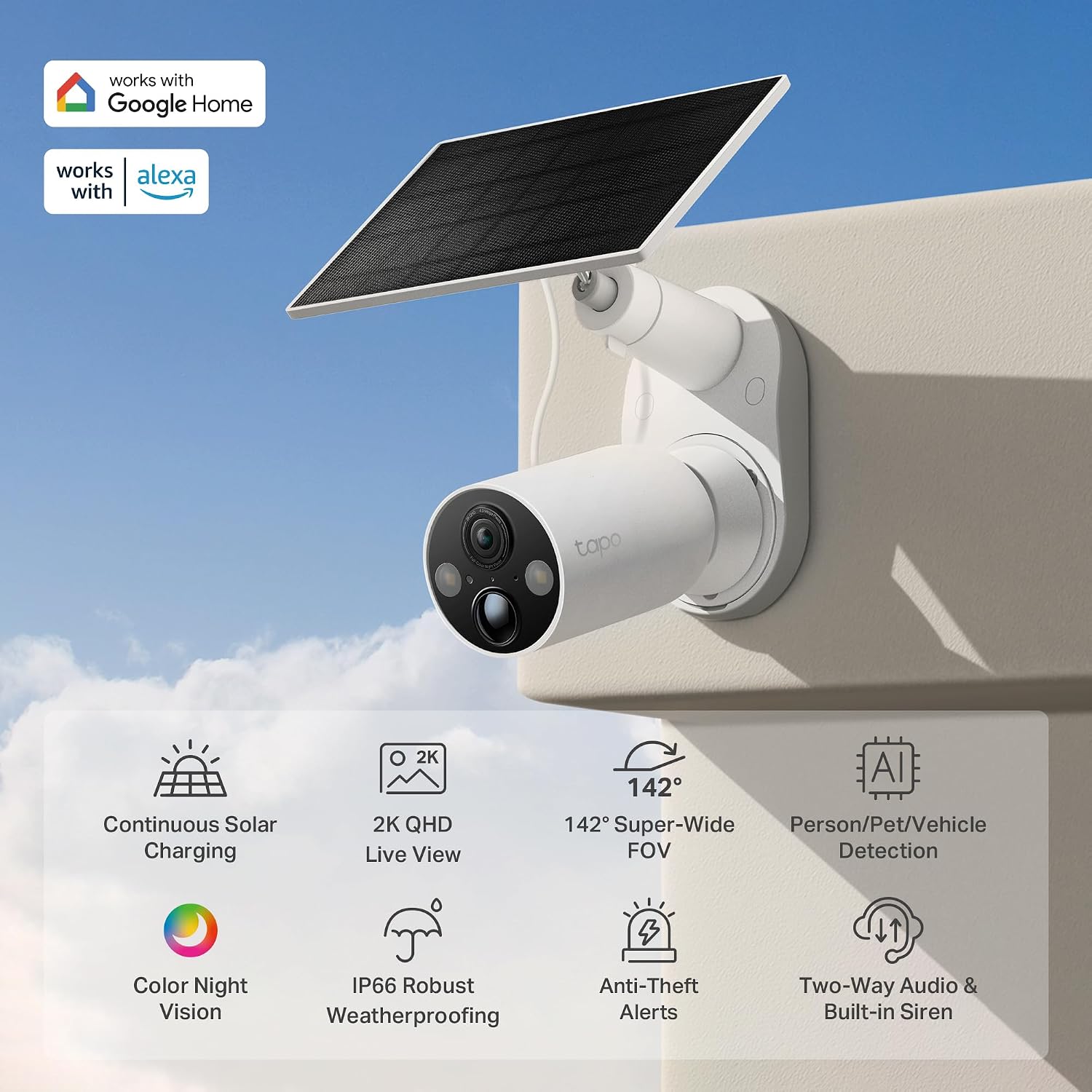 Thumbnail 1 de TP-Link Tapo MagCam 2K Solar outdoor camera