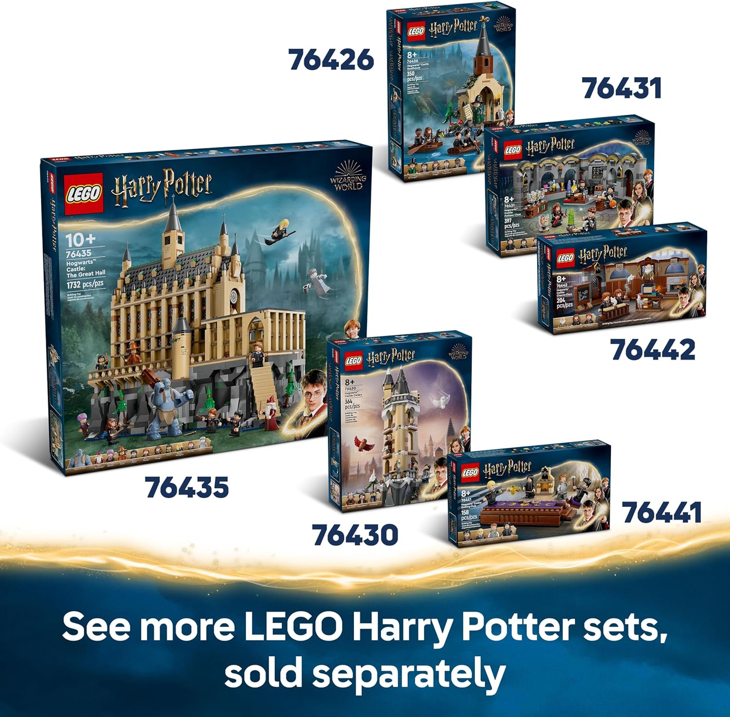 Thumbnail 6 de LEGO Harry Potter Hogwarts Castle: Flying Lessons (76447)