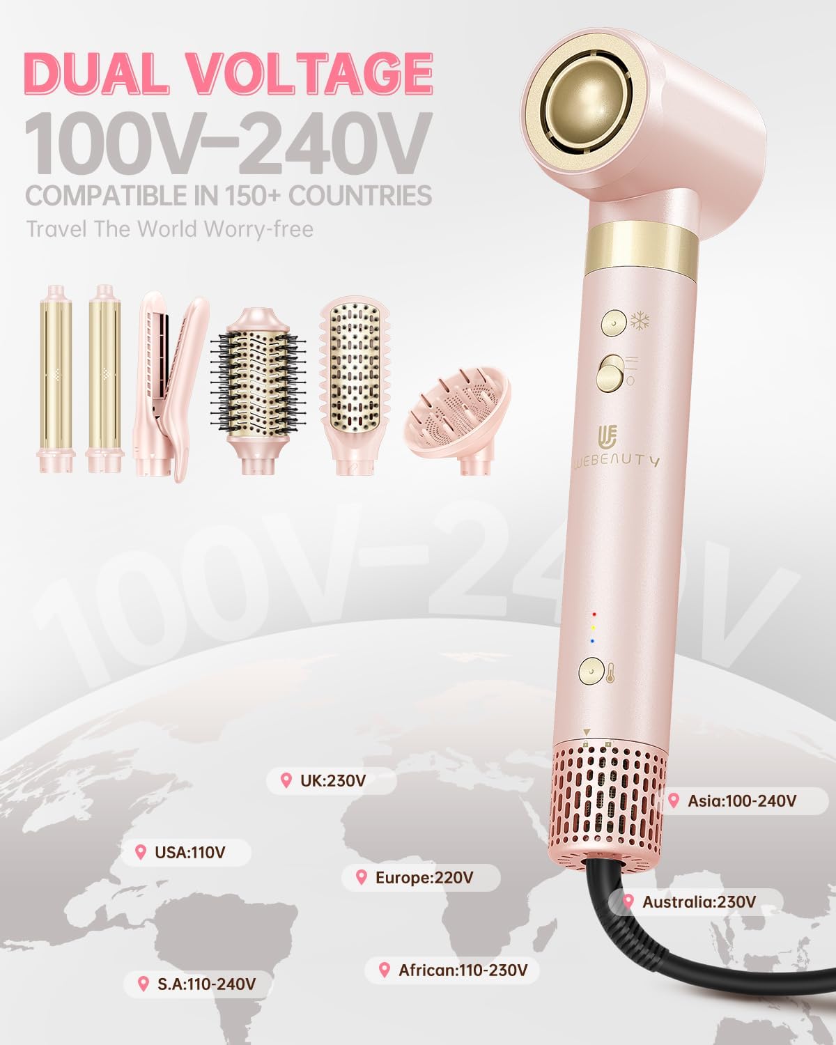 Thumbnail 4 de Hair Dryer Brush 8-in-1 Styler