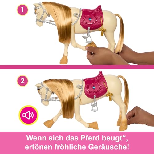 Thumbnail 2 de Barbie Spielzeugpferd mit über 20 Geräuschen