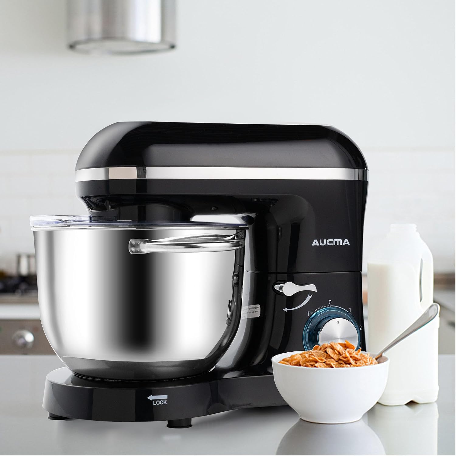 Thumbnail 6 de Aucma Stand Mixer 6.5-Quart