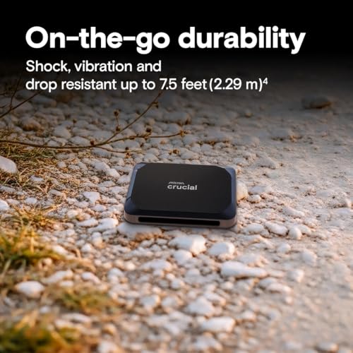Thumbnail 2 de Crucial X9 2TB Portable External SSD (CT2000X9SSD902)