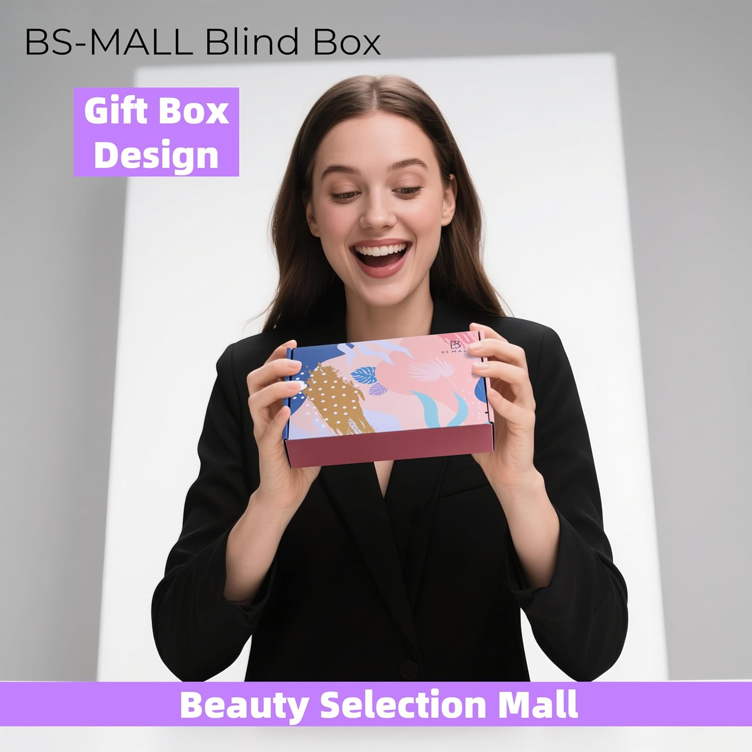Detalle de BS-MALL Mystery Makeup Brush Box 1 set