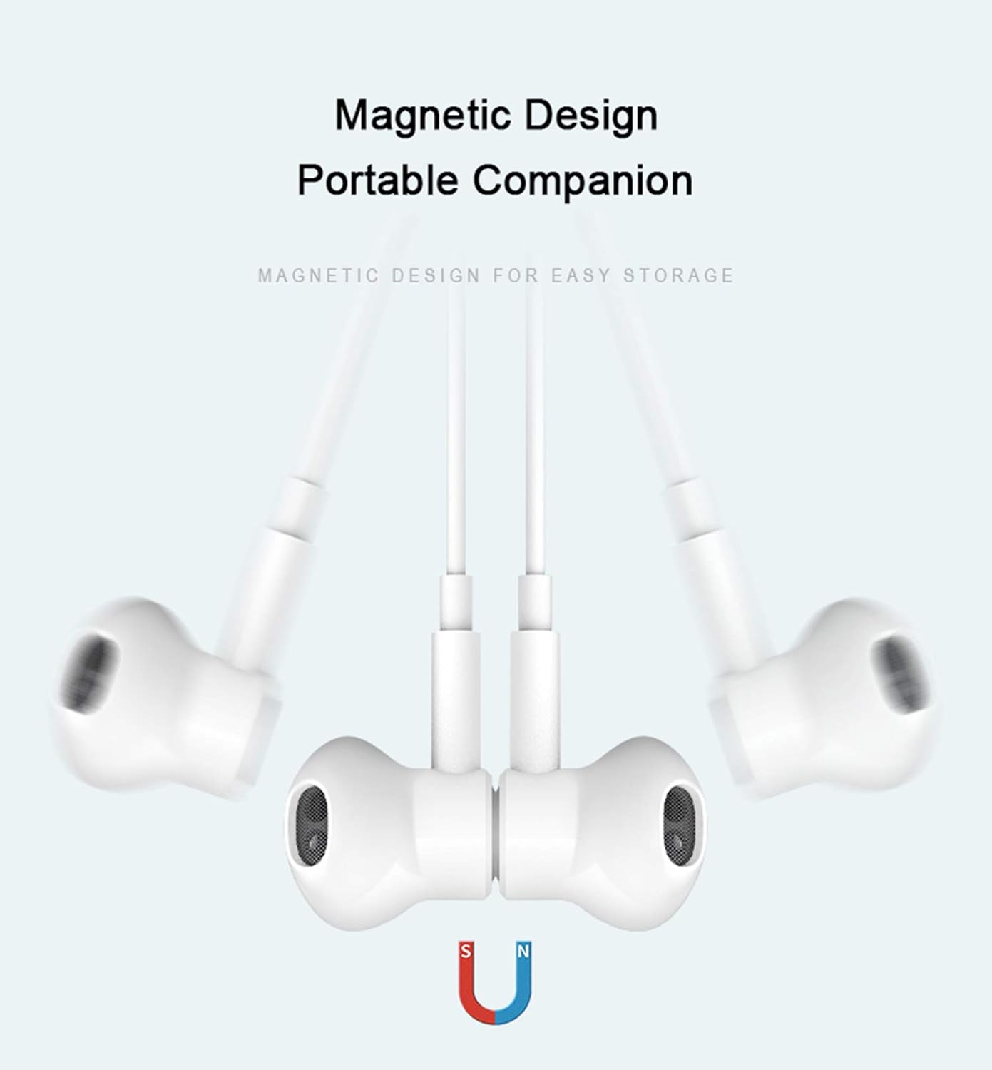 Thumbnail 1 de BENEWY Hochauflösende In-Ear-Kopfhörer mit Kabel (extra Bass, mit Mikrofon) & 3,5-mm-Klinke