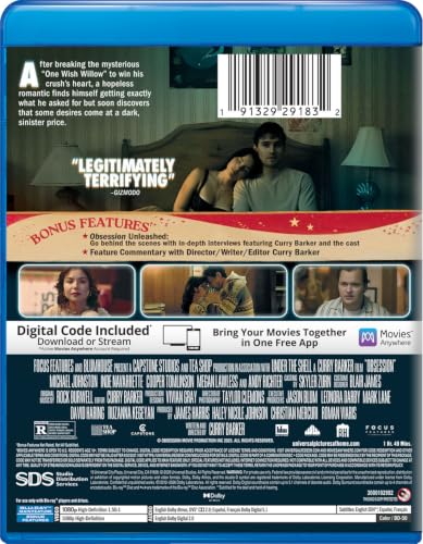 Detalle de Obsession (2026) Collector's Edition Blu-ray + Digital