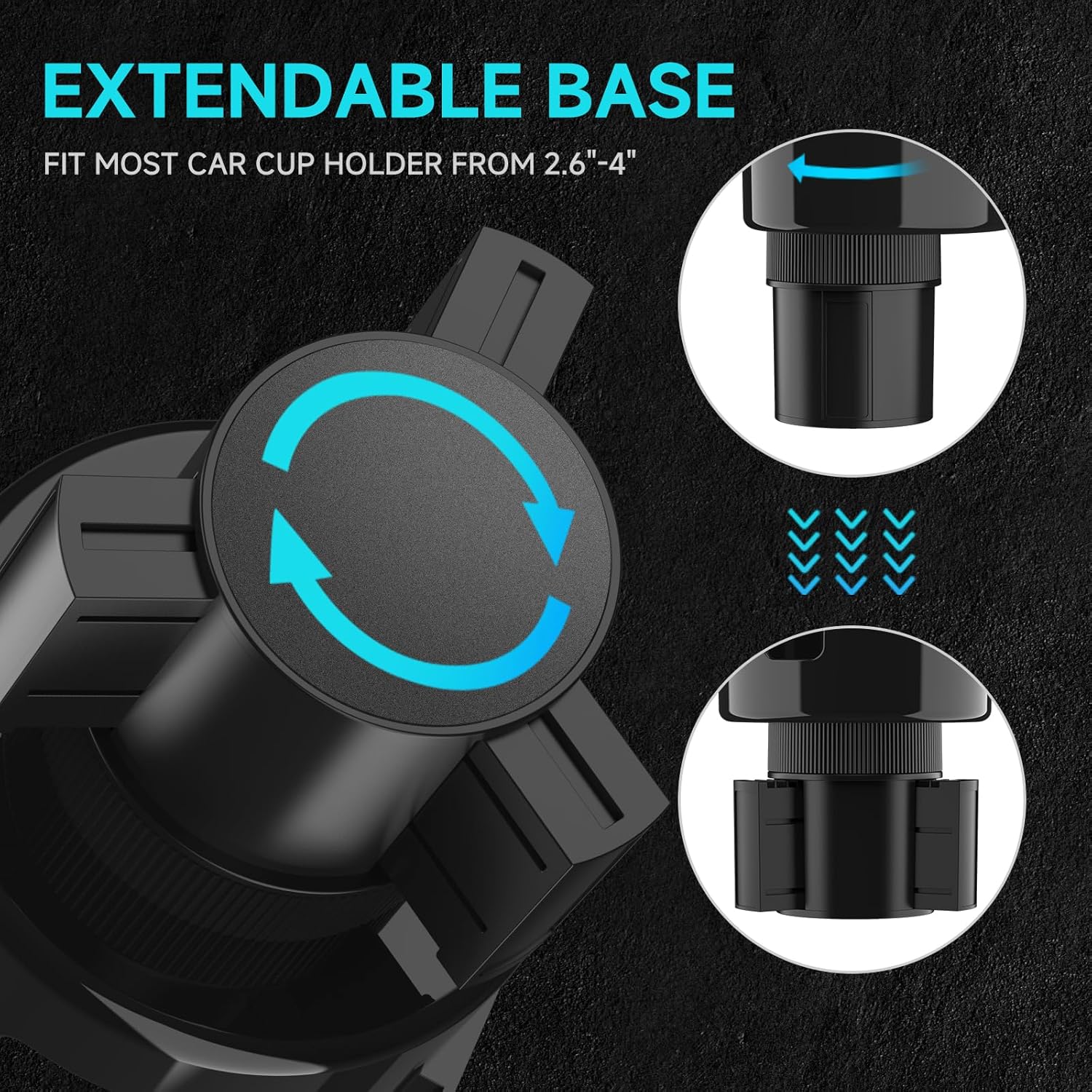 Thumbnail 4 de DYLEN Car Cup Holder Tray 9.5"