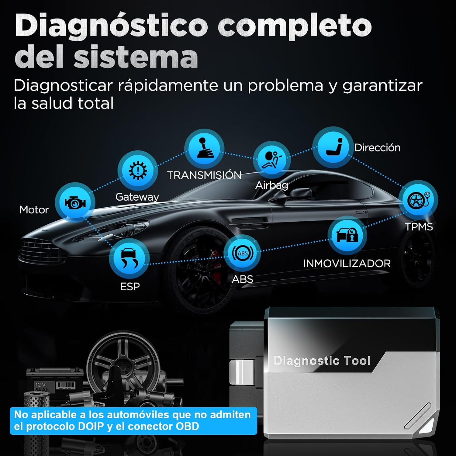 Thumbnail 4 de KINGBOLEN EDIAG Elite OBD2 📱 Diagnóstico Multimarca y Reset