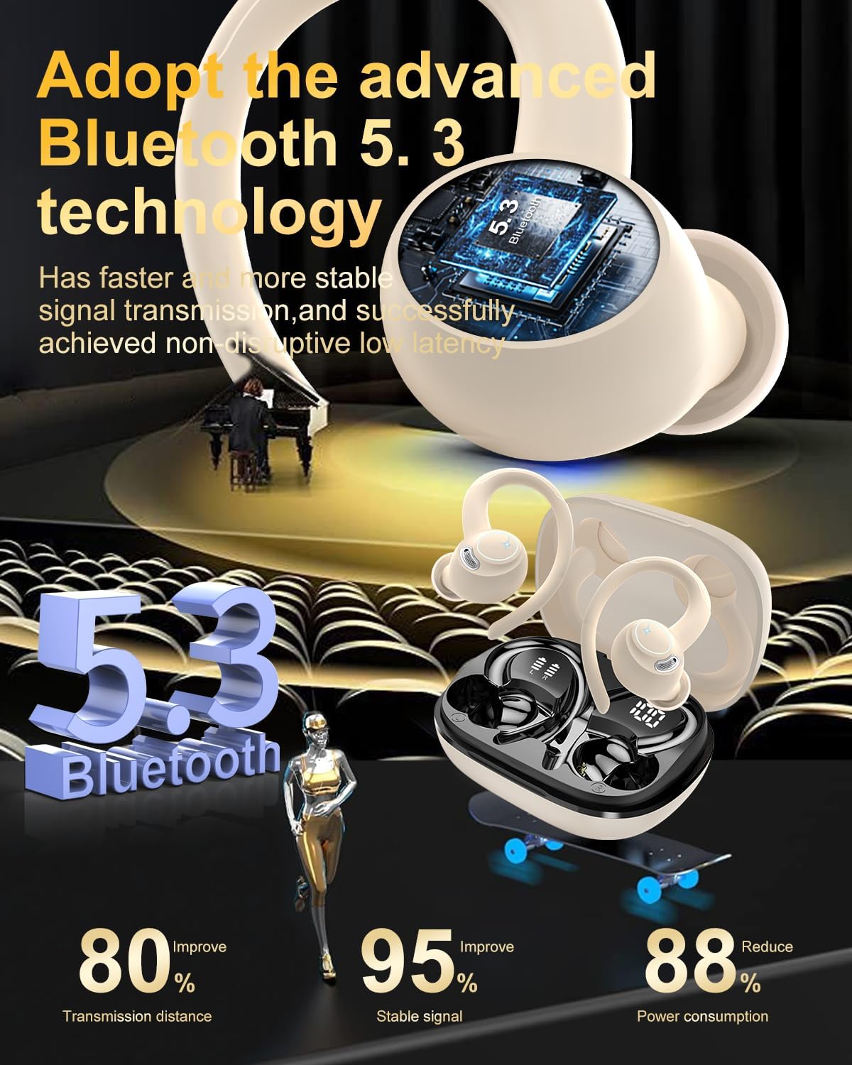Thumbnail 2 de Jesebang YT18 Bluetooth In-Ear 40 Std