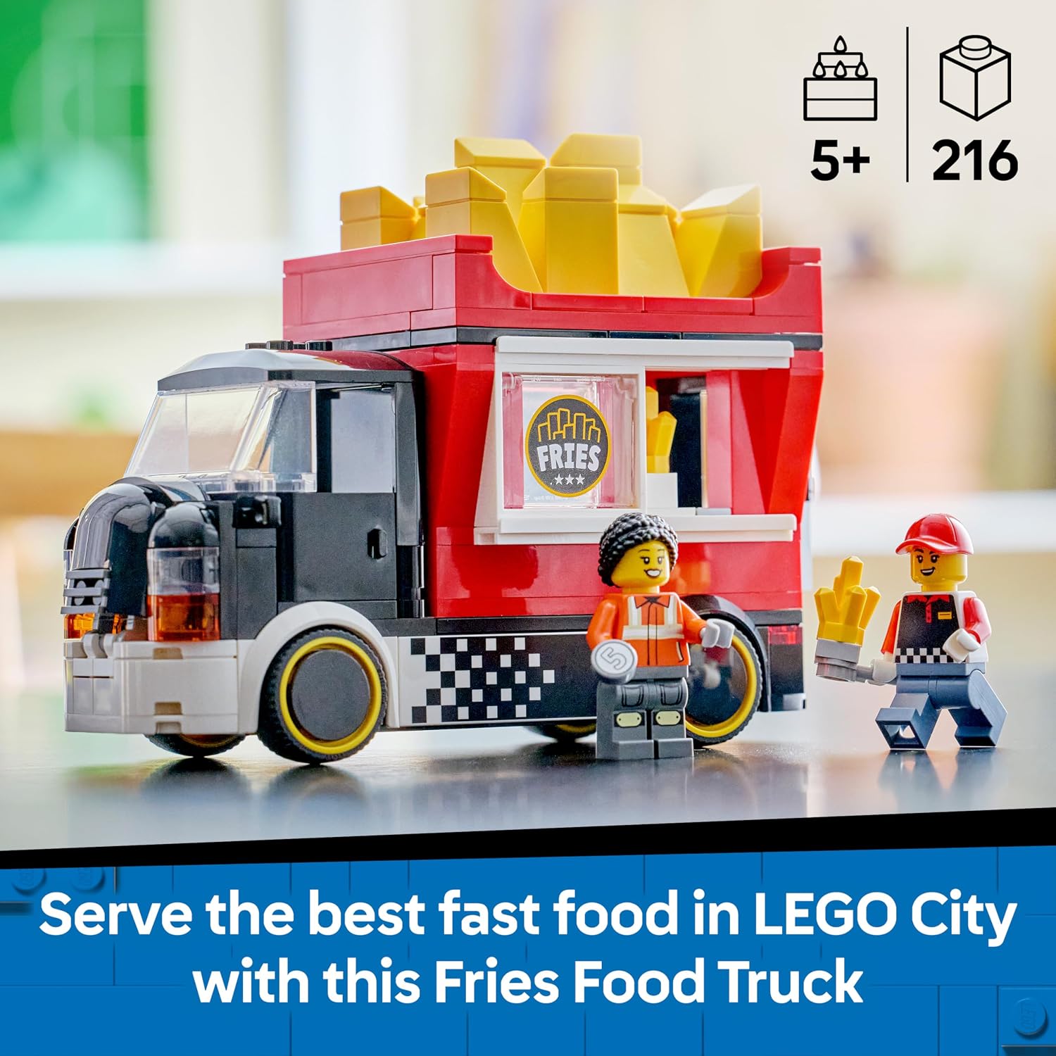 Thumbnail 1 de LEGO City Fries Truck 60488