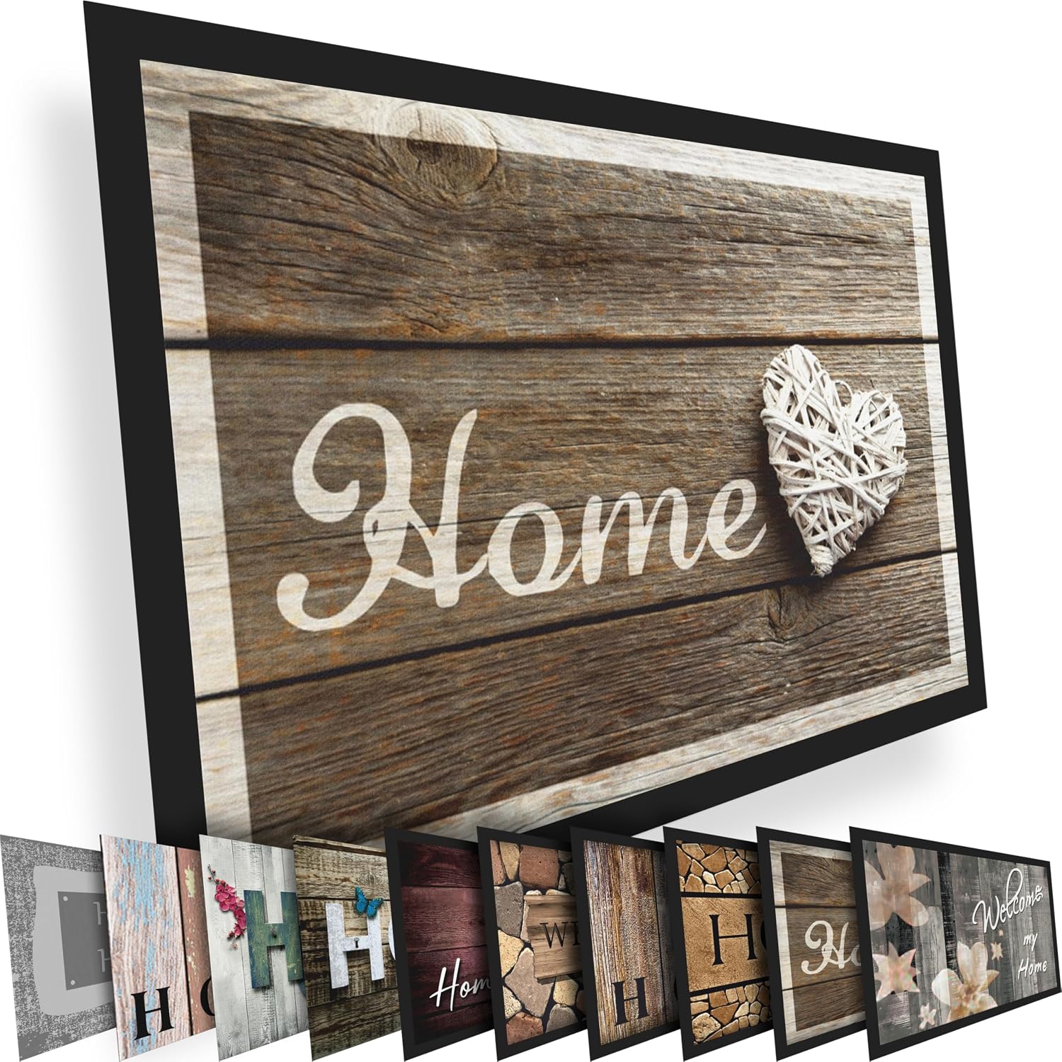 Detalle de Valia Home Zerbini per ingresso 40 x 60 cm: antisporco, antiscivolo e resistente
