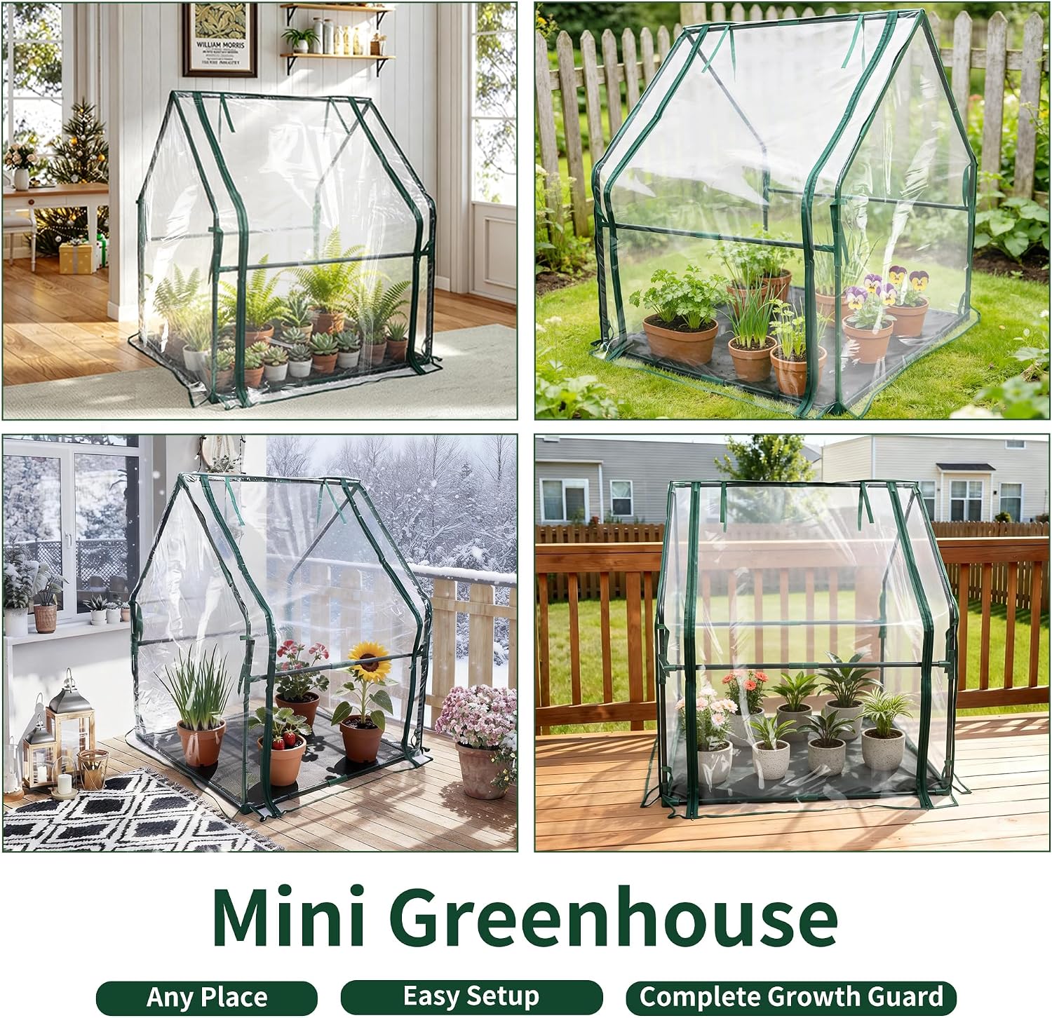 Detalle de PROWORX Mini Greenhouse 36 x 36 x 42 inches