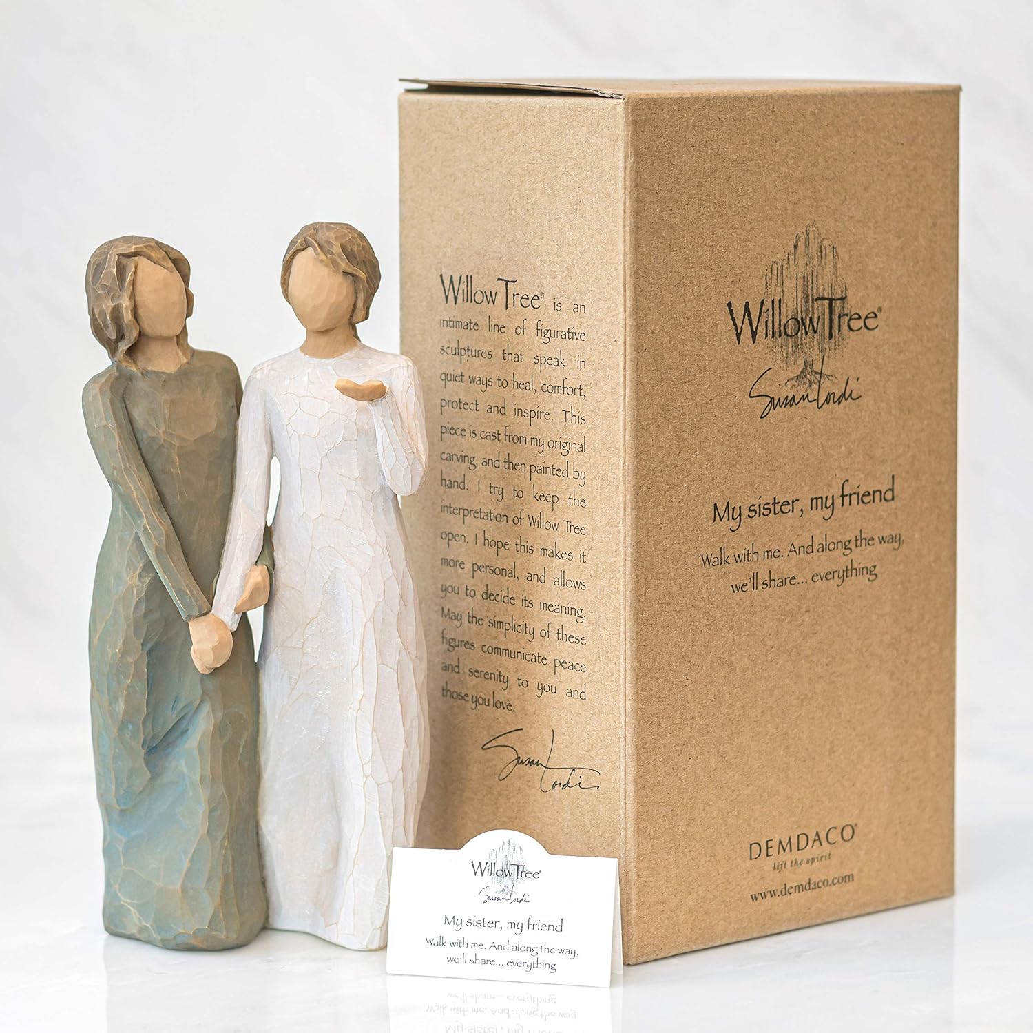Thumbnail 5 de Enesco 27095 Ma Soeur Mon Amie — Figurine Willow Tree (Nouvelle) 2012