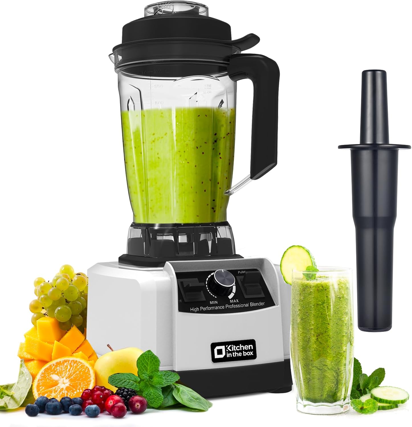 Thumbnail 6 de Kitchen in the box Batidora de vaso 1500W 2 L