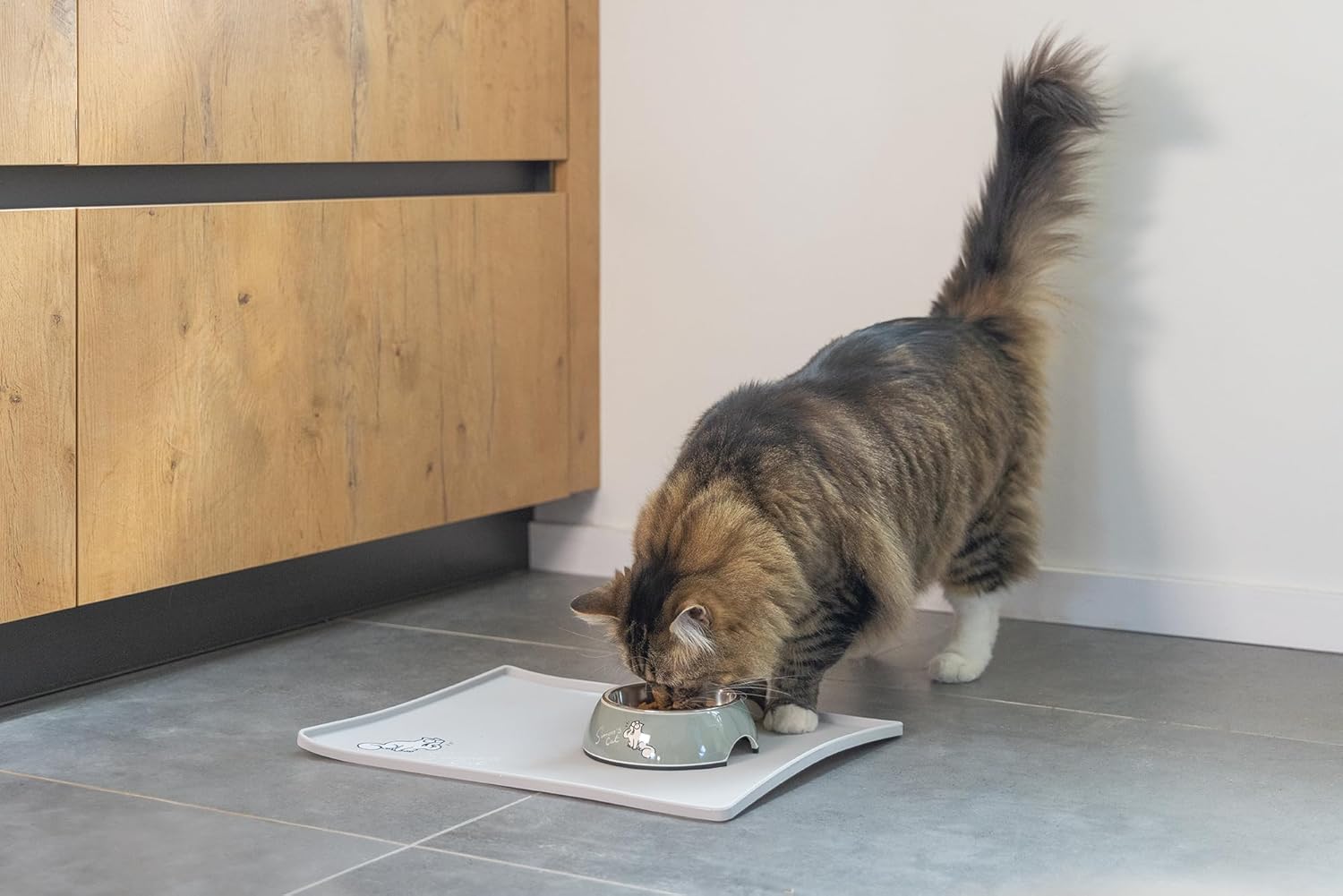 Thumbnail 4 de Simons Cat Napf (Katzennapf) aus Kunststoff, grün, 160 ml, 14 cm Ø