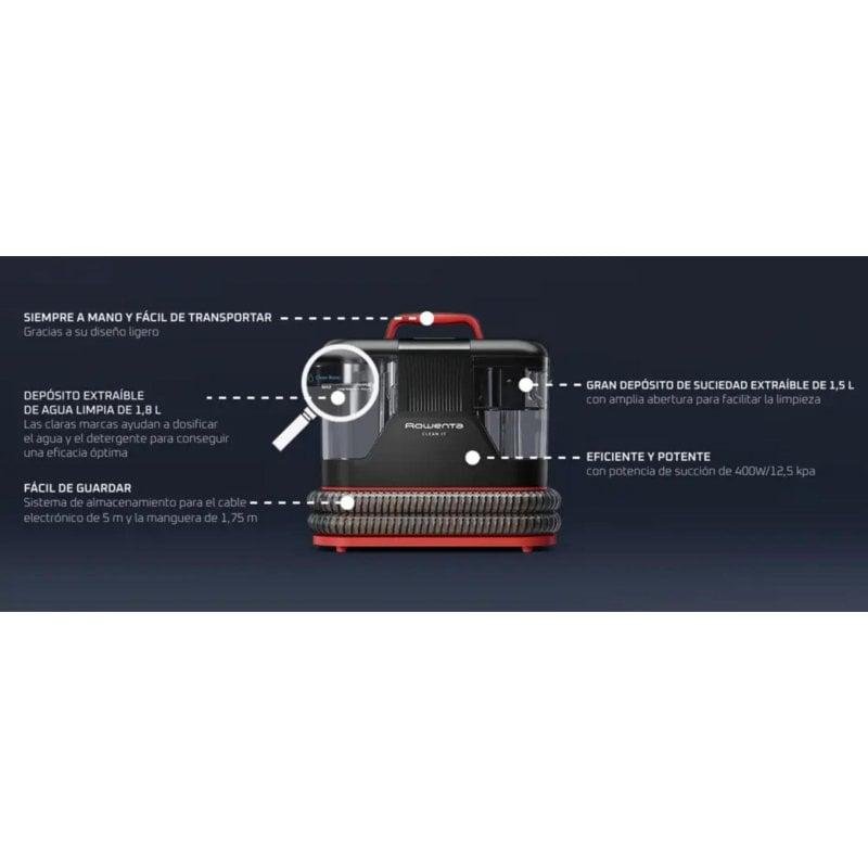 Detalle 2 de Rowenta Clean It IN5012 1,8 L 400 W