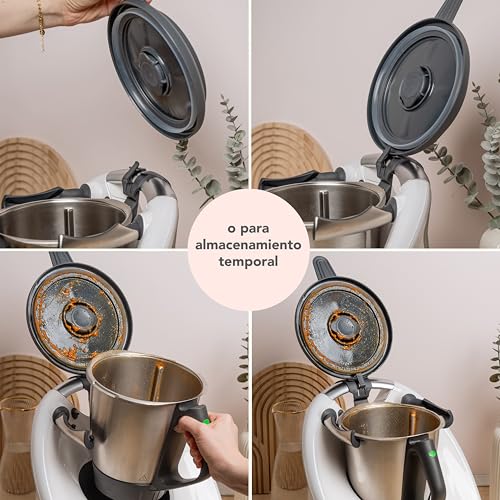 Thumbnail 4 de WunderClip Pro de Wundermix: Soporte automático para la tapa del Thermomix TM5/TM6