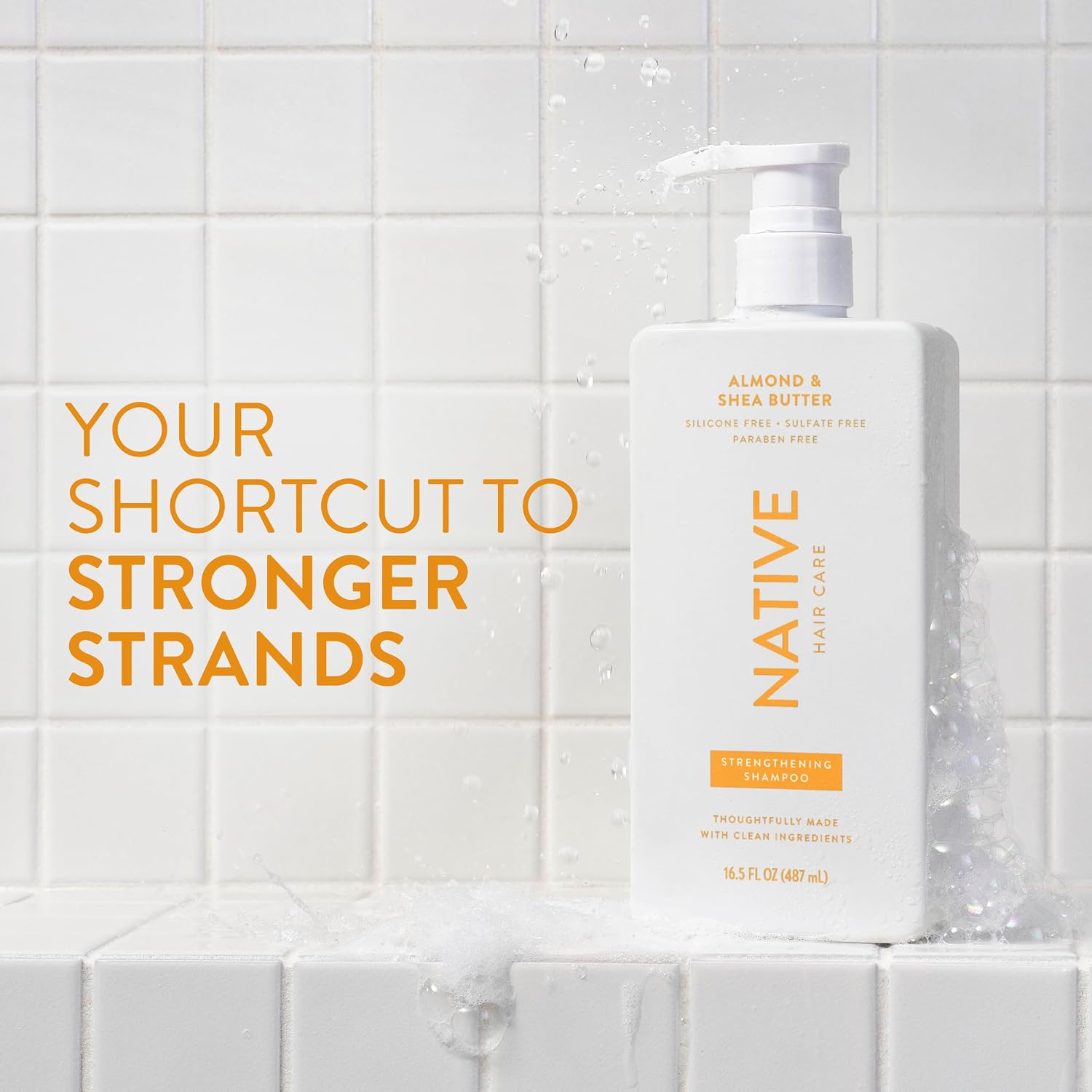 Detalle 2 de Native Shampoo & Conditioner with Naturally Derived Ingredients for All Hair Types