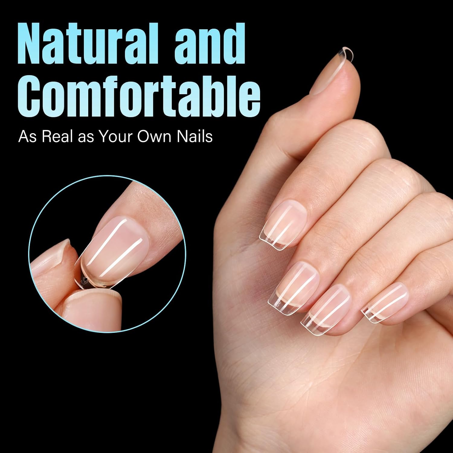 Detalle 1 de TOMICCA Ultra-Cut Gel Nageltips 510 Stück