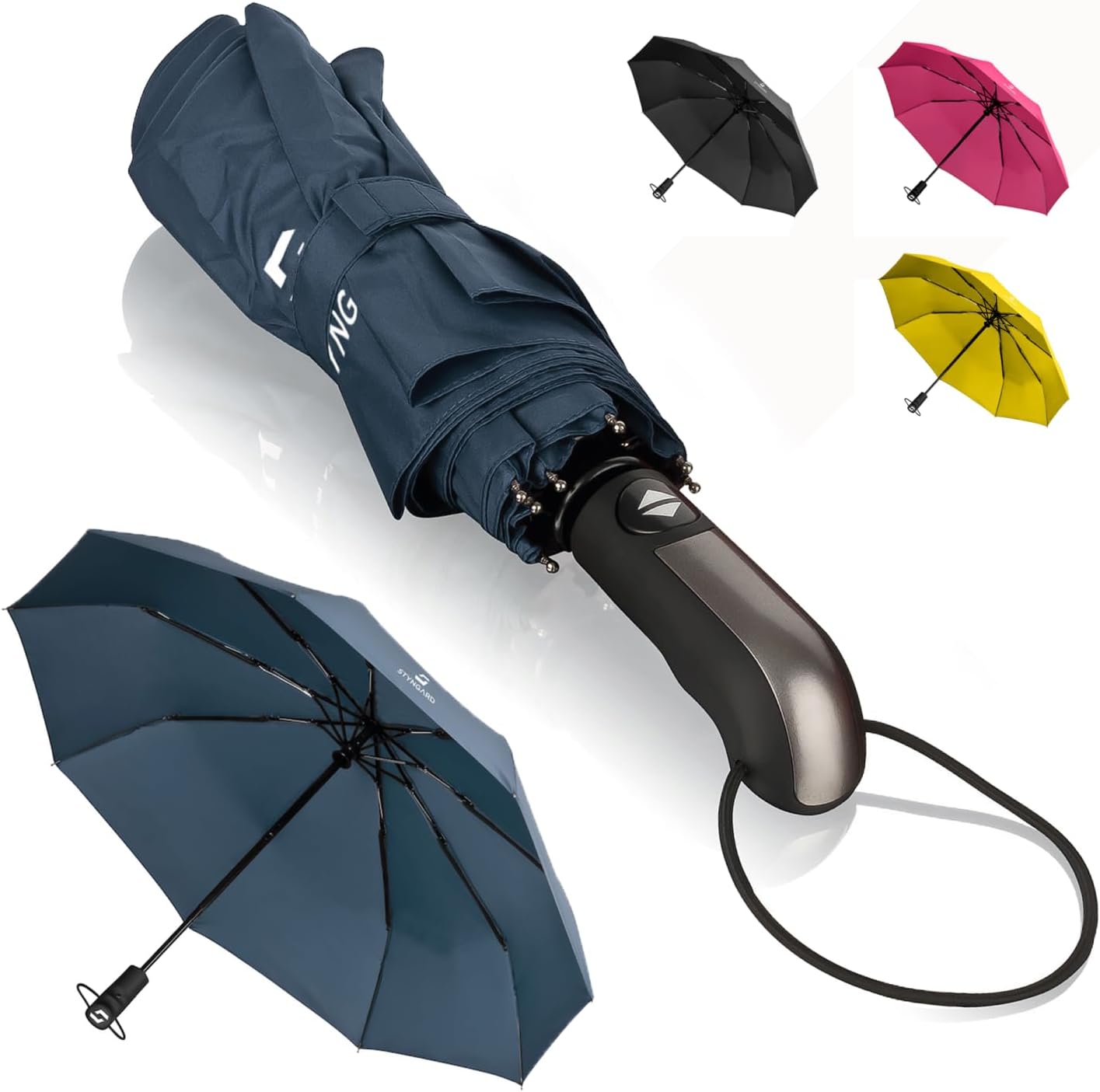 STYNGARD TRONDHEIM Taschenschirm 140 km/h