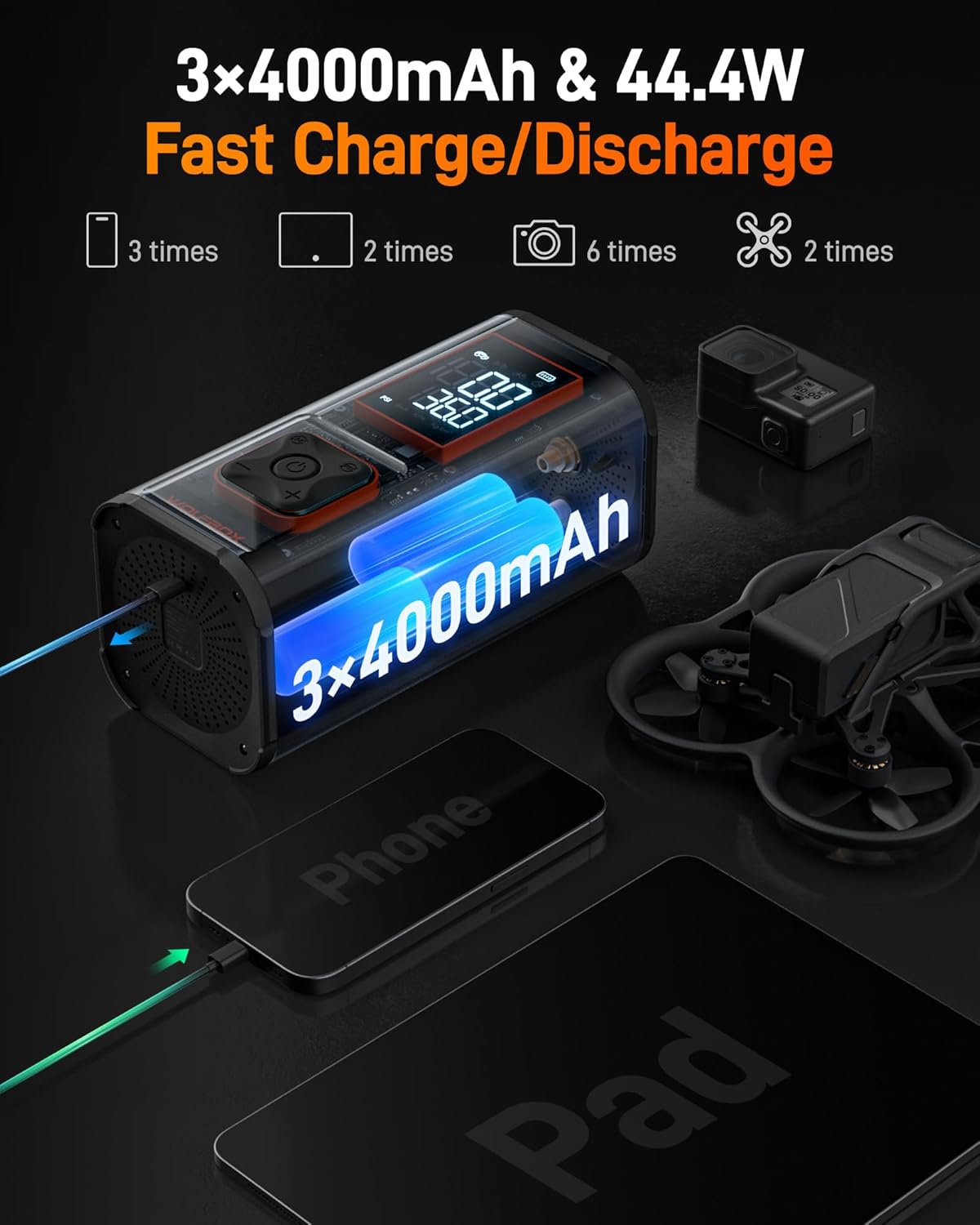 Thumbnail 6 de WOLFBOX 150PSI Tire Inflator