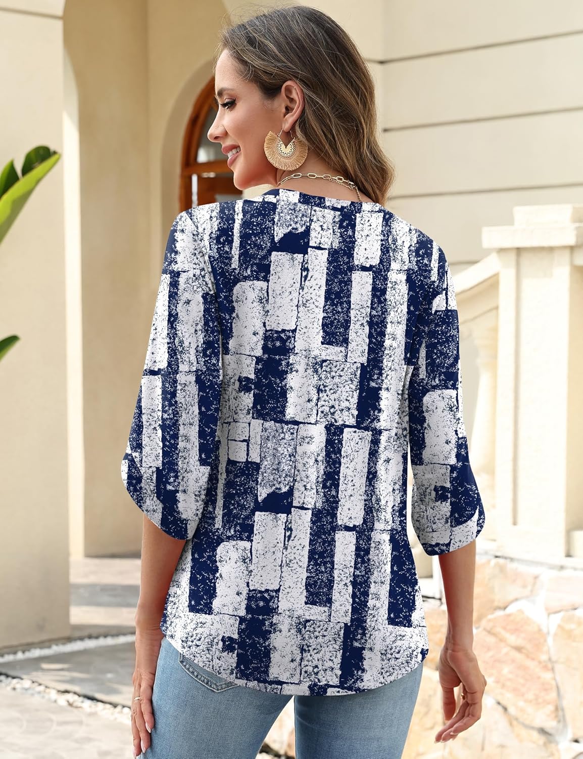 Thumbnail 3 de Kistore Womens 3/4 Length Sleeve Tunic Top