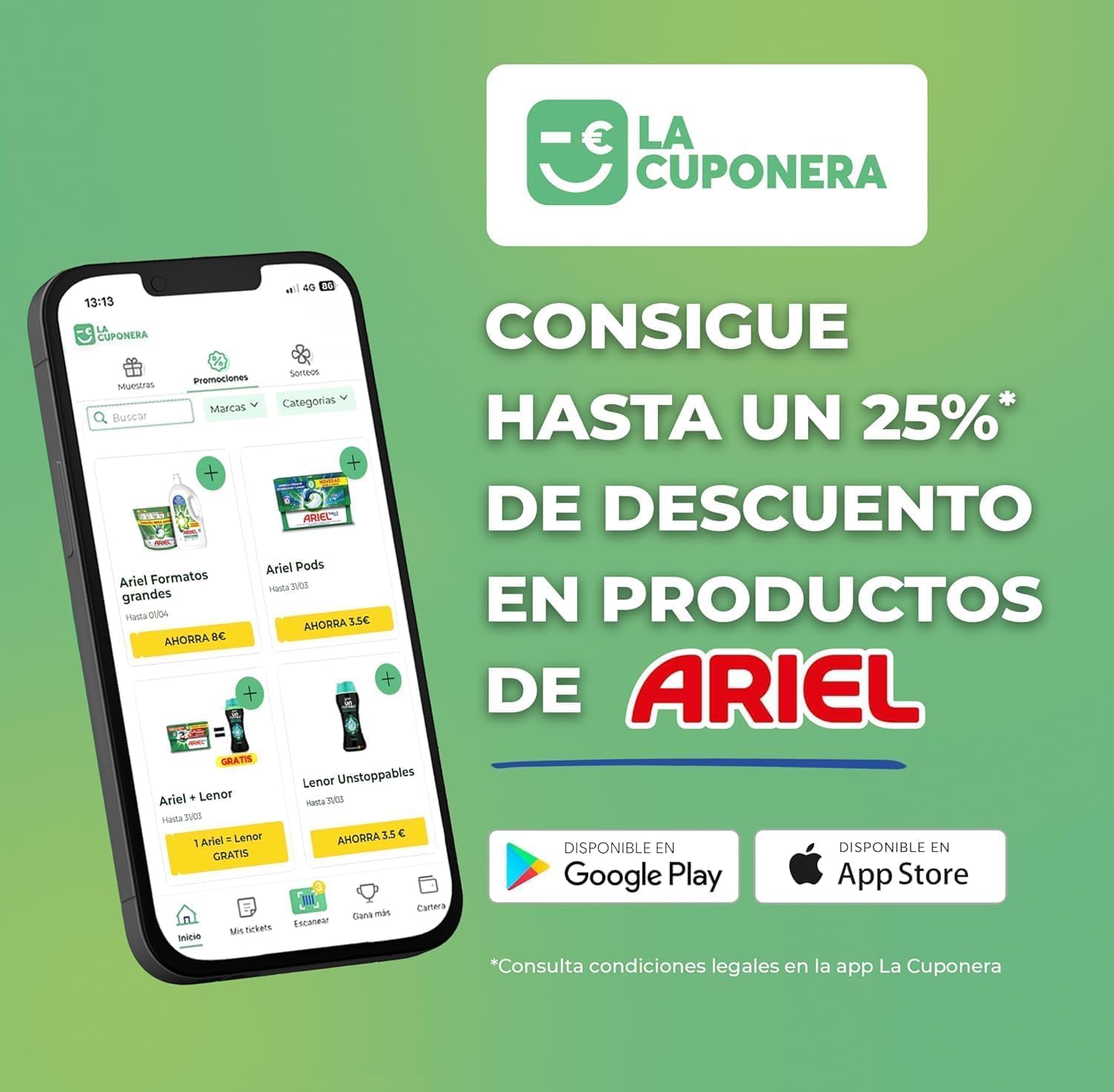 Detalle 2 de Ariel Todo en 1 PODS 76 lavados
