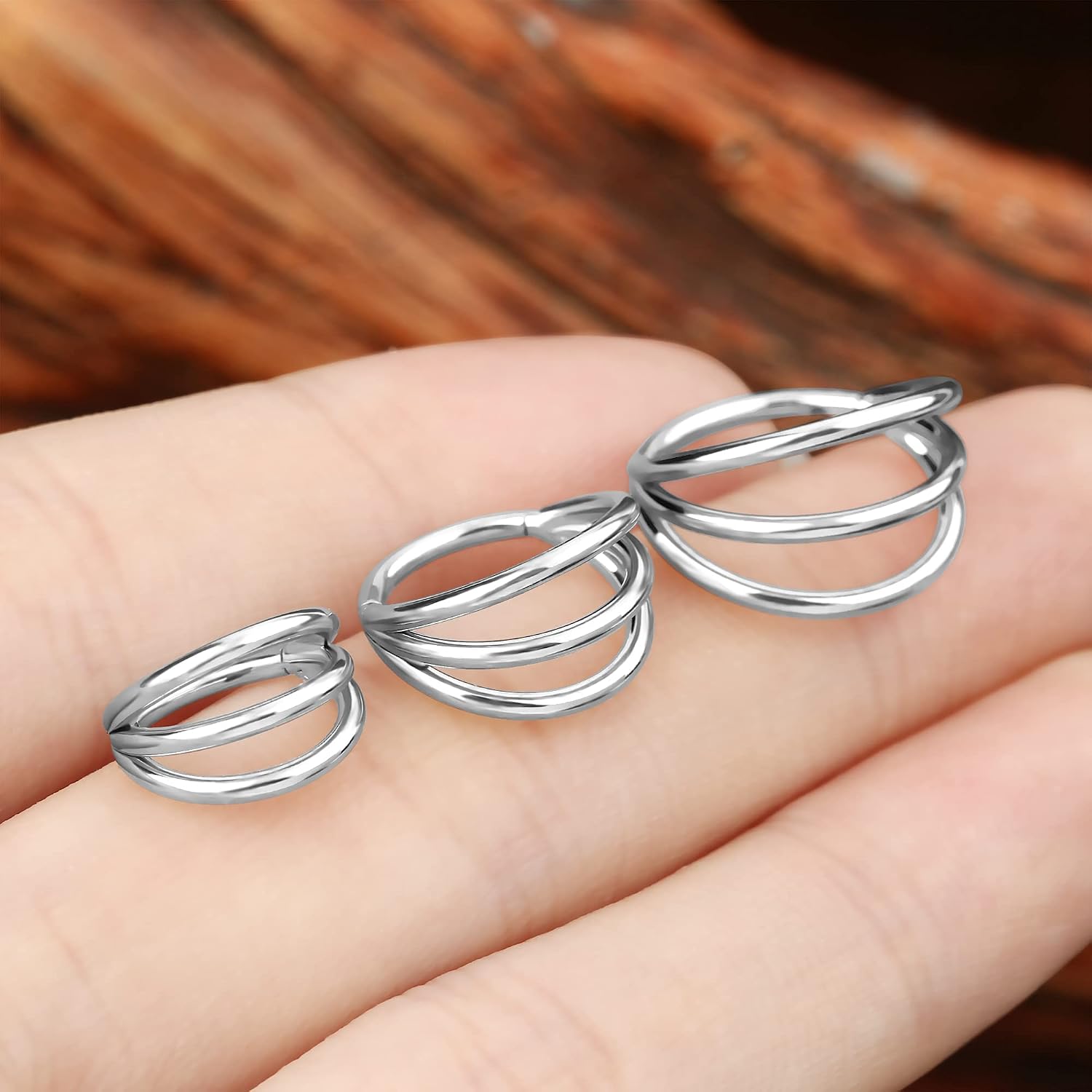Thumbnail 4 de OUFER piercing hélix 16 g boucles d'oreilles
