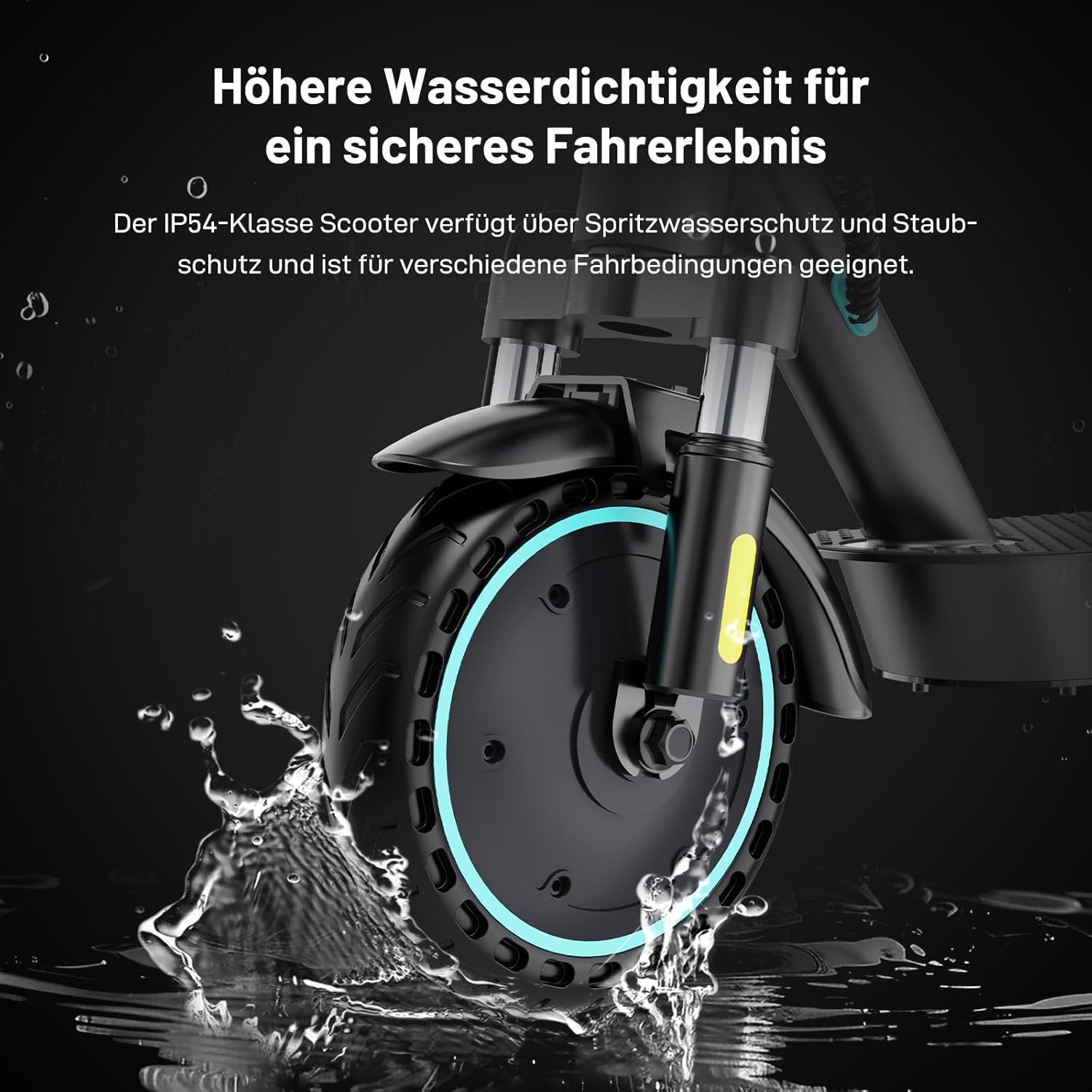 Thumbnail 6 de RCB E-Scooter mit Straßenzulassung (ABE) EV85F – 400W, 8,5–10 Zoll, klappbar