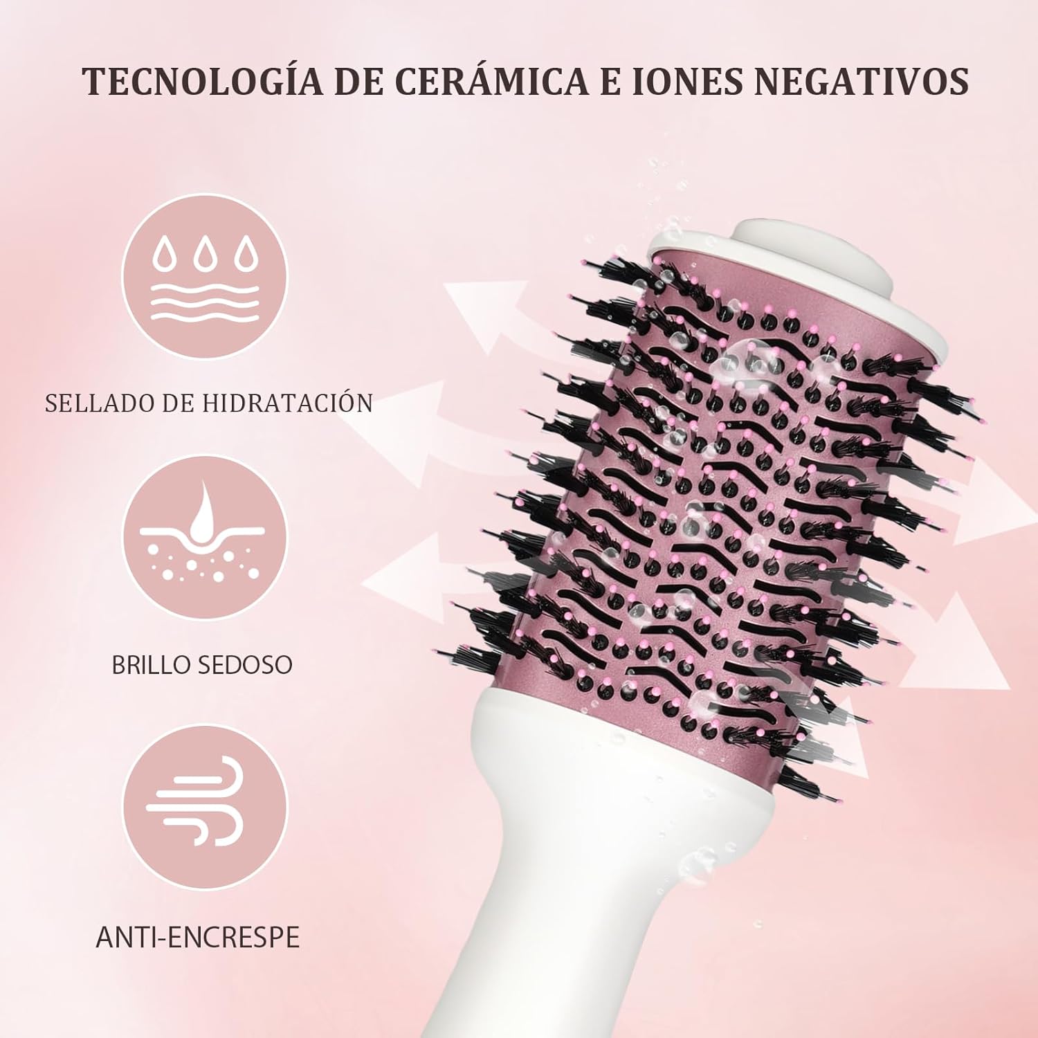 Thumbnail 2 de Sonew Cepillo Secador 2 en 1 1200W Iones Negativos 💇‍♀