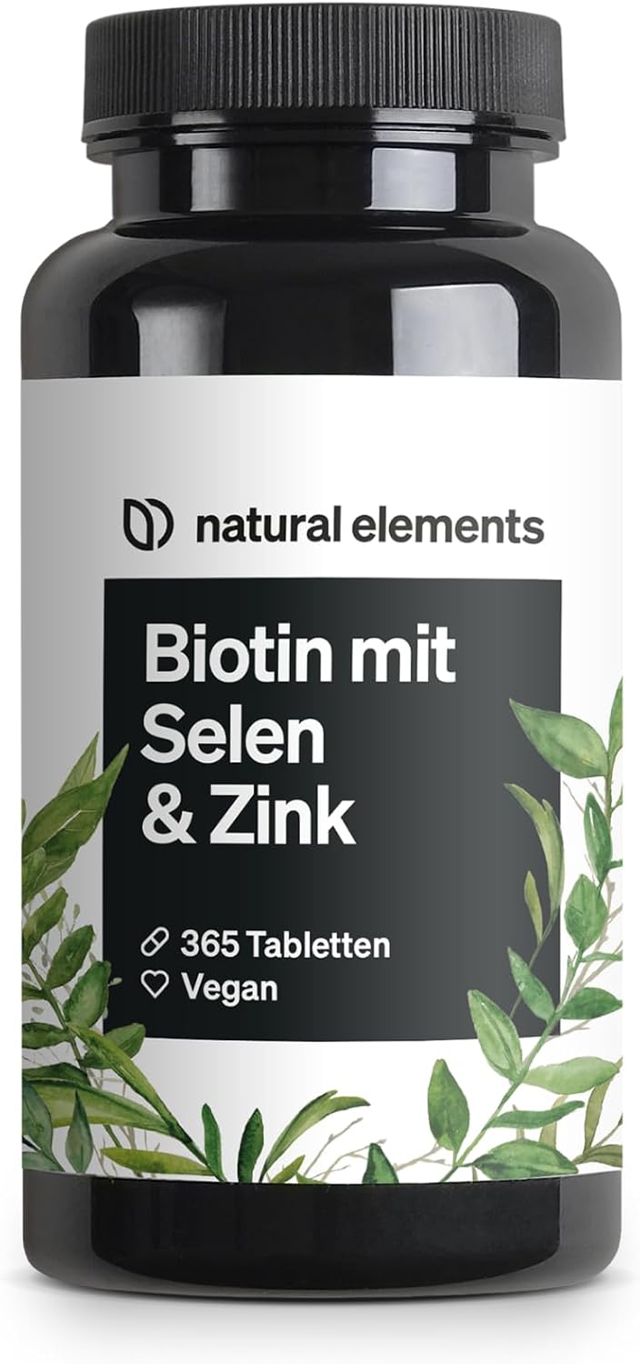 Detalle de natural elements Biotin + Selen + Zink 365 Tabletten đ